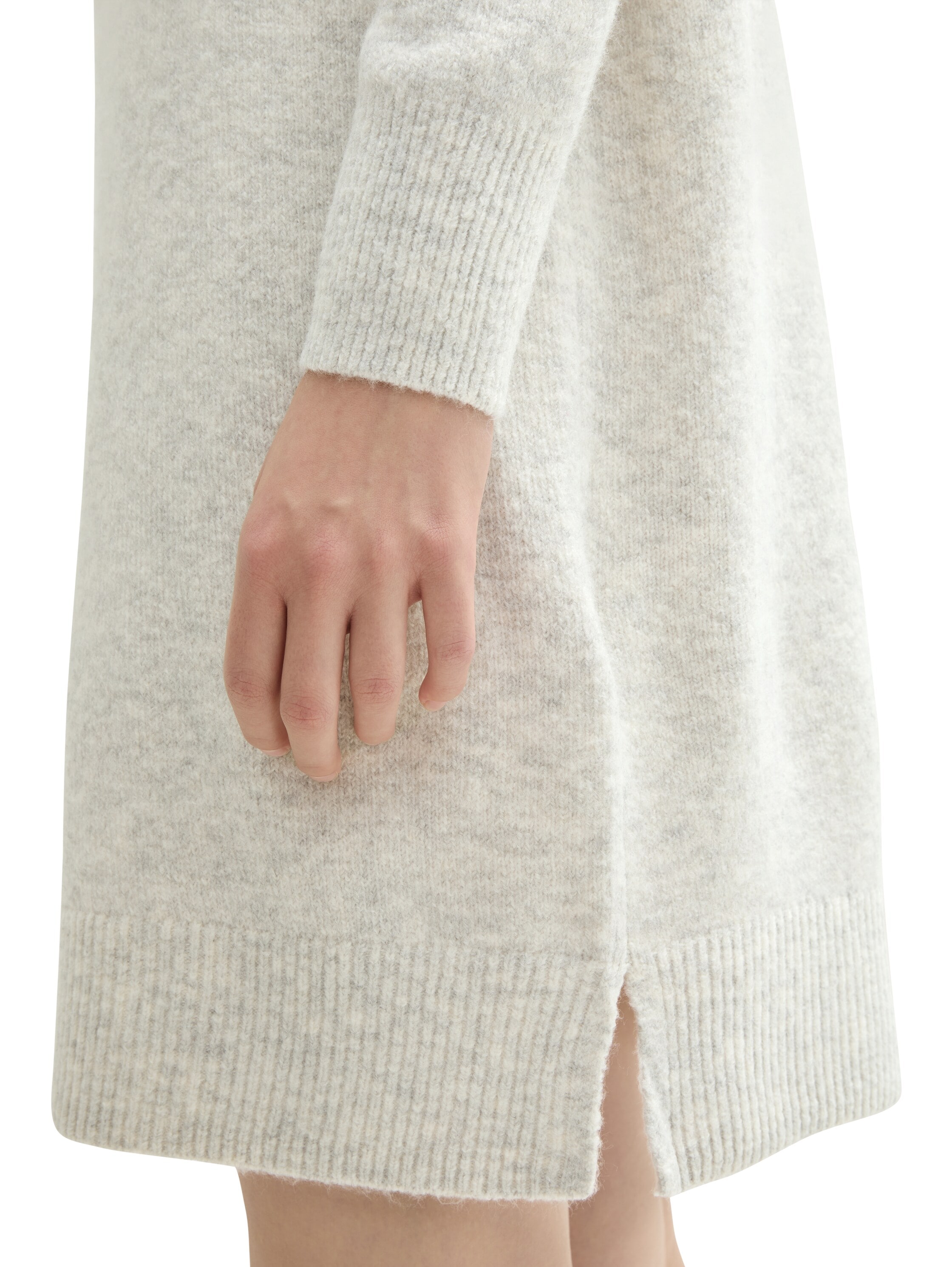 TOM TAILOR Denim Strickkleid, in Melange Optik