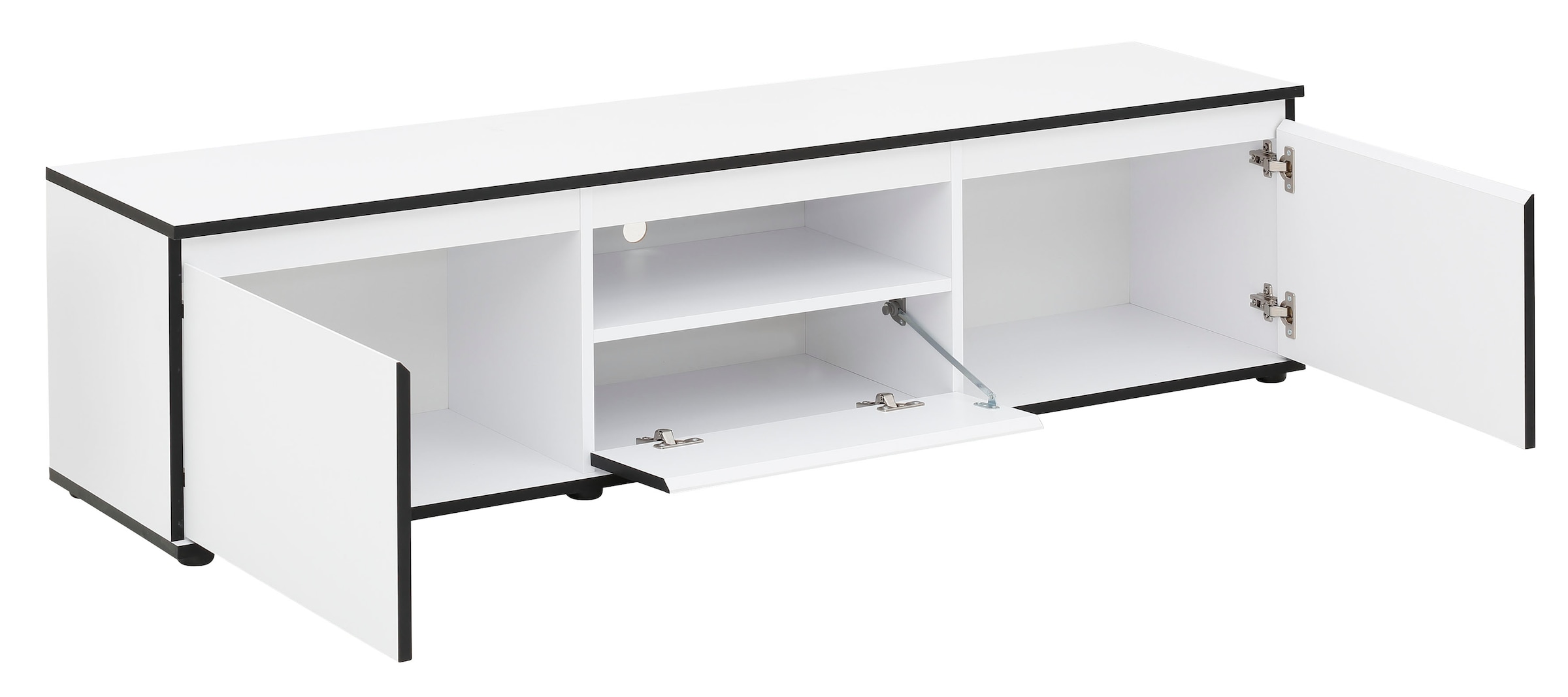 HELA TV-Board »Ariana«, mit angeschrägten Griffmulden, Breite 160 cm