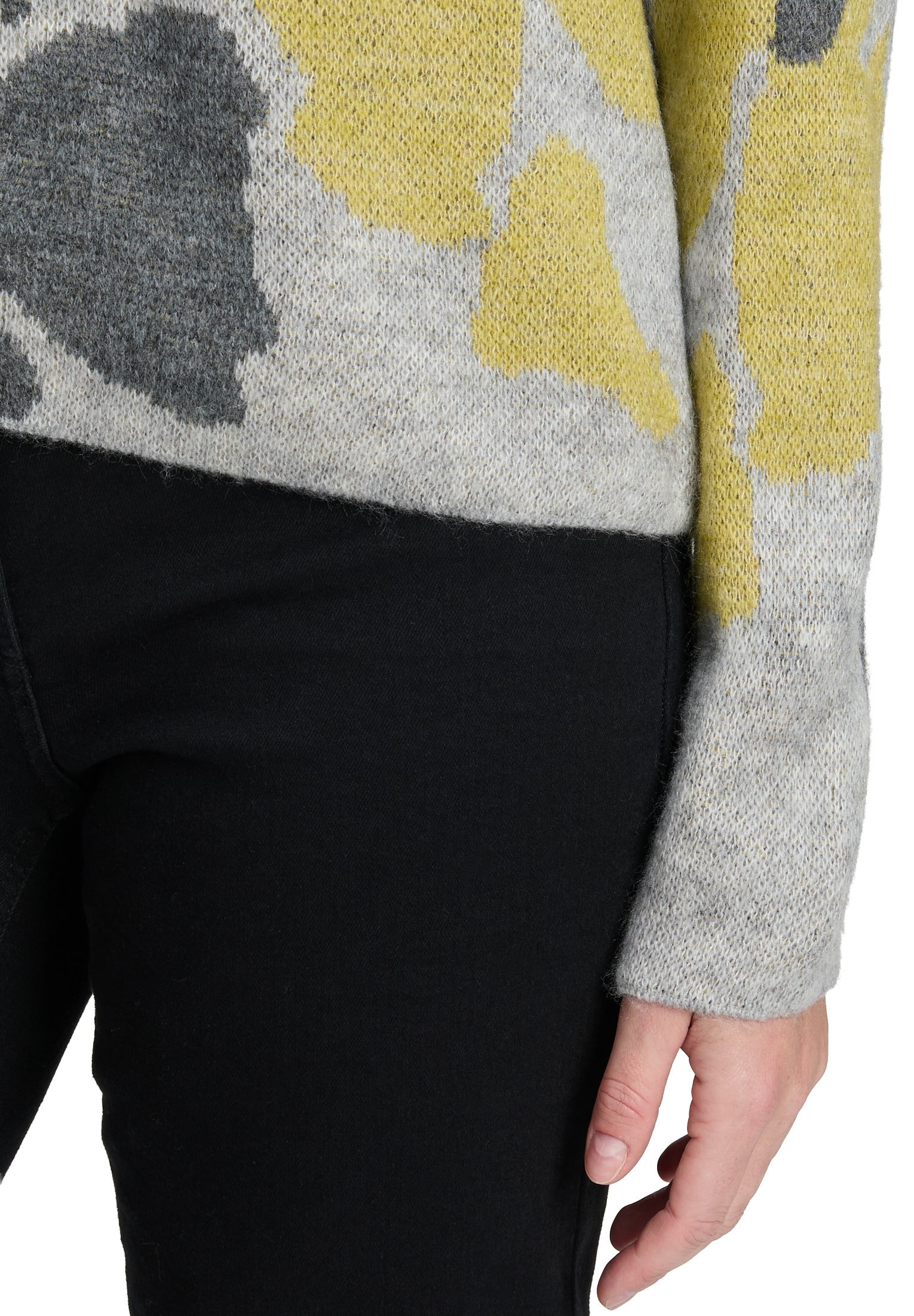 Betty Barclay Rundhalspullover »Grobstrick-Pullover mit Jacquard«