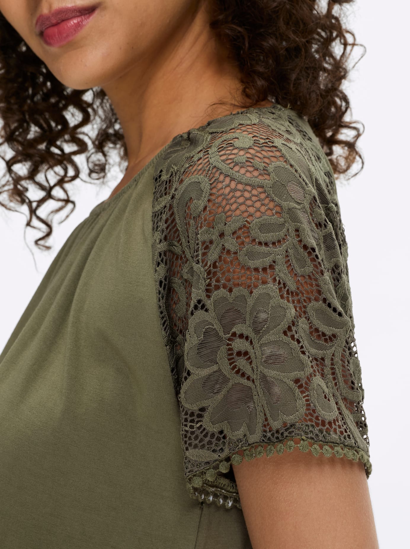 heine Spitzenshirt »T-Shirt« 1 tlg.