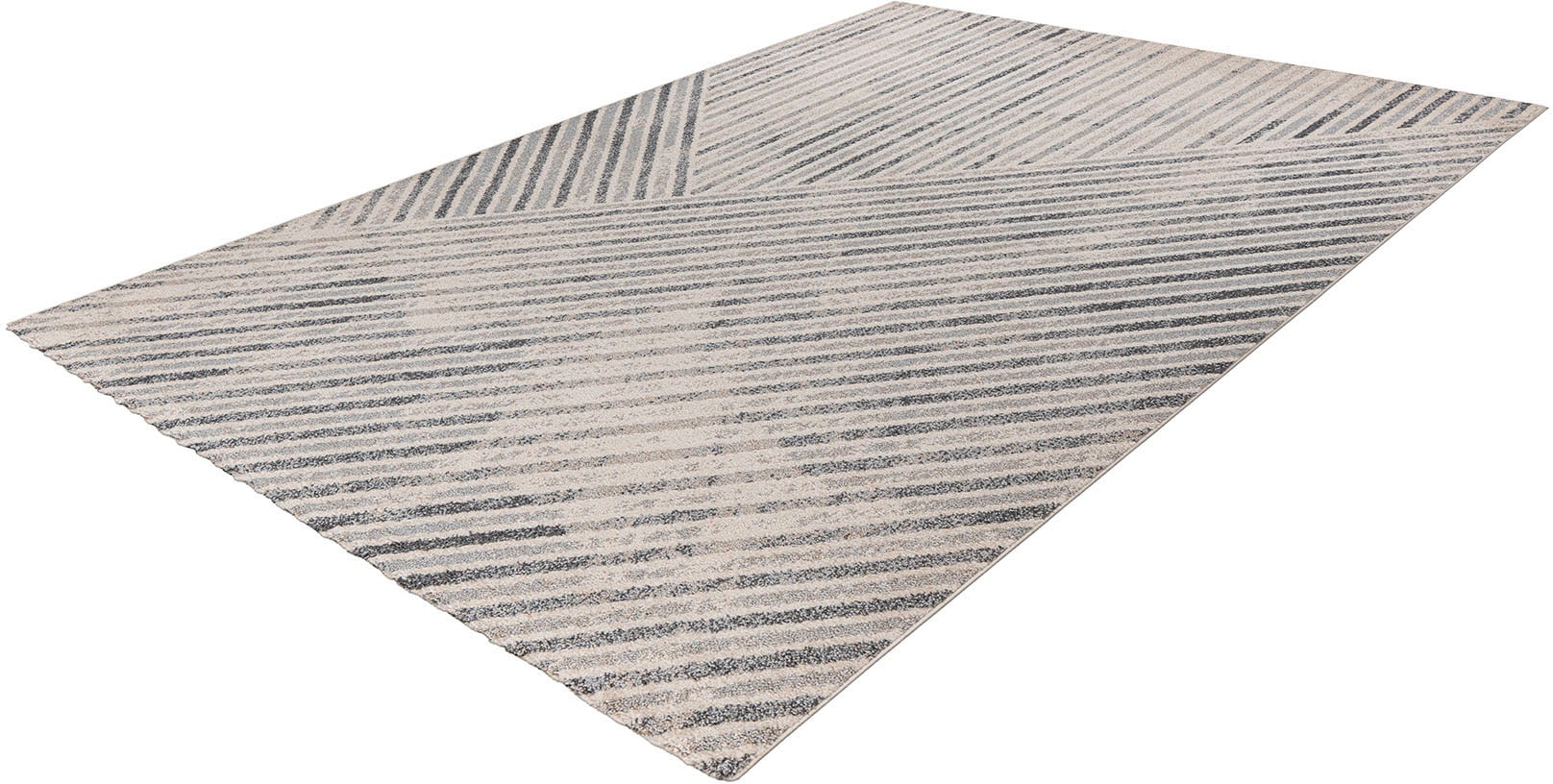 Kayoom Teppich »Rhombus 125«, rechteckig, 10 mm Höhe