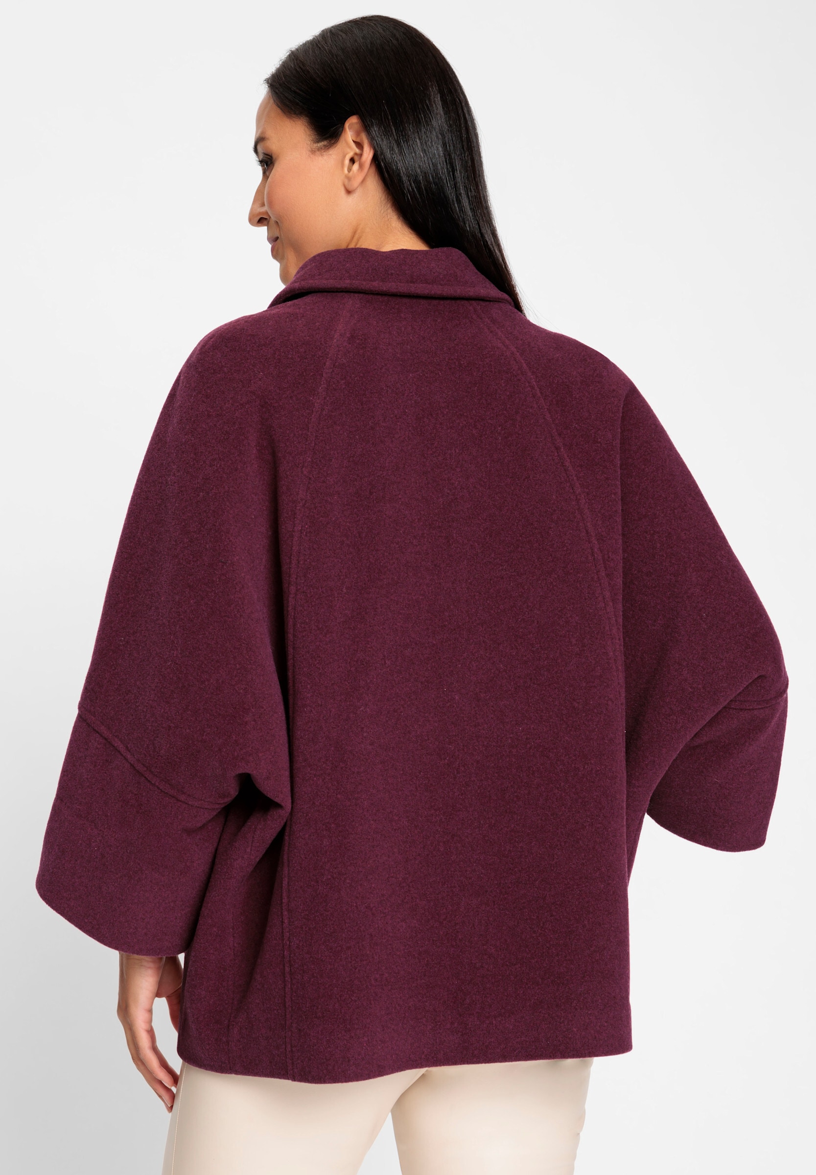 heine Kurzjacke »Jacke Jacke mit weiten Ärmeln« ohne Kapuze