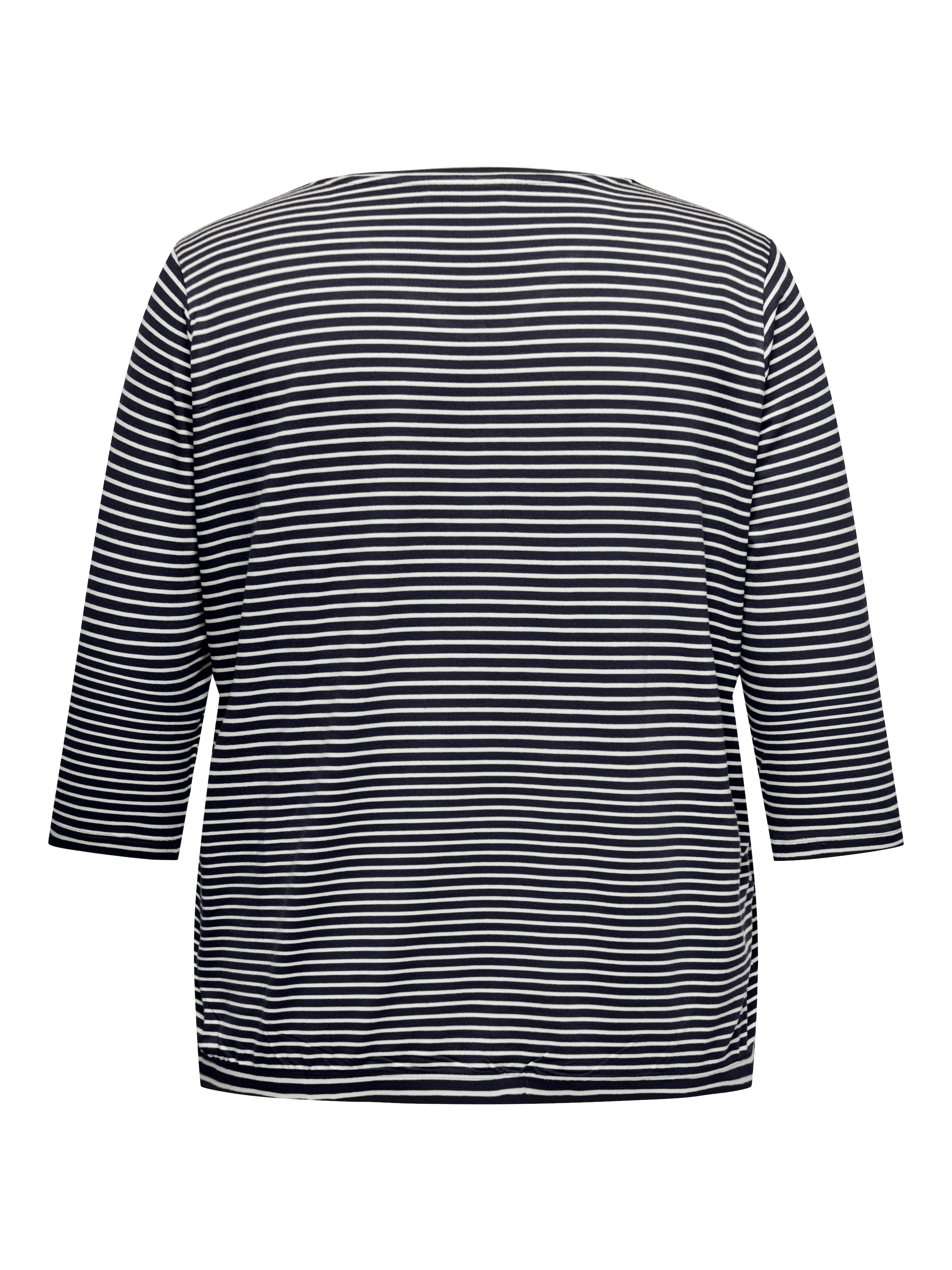 ONLY CARMAKOMA 3/4-Arm-Shirt »CARLINA 3/4 SLEEVE V-NECK BLOUSE JRS«