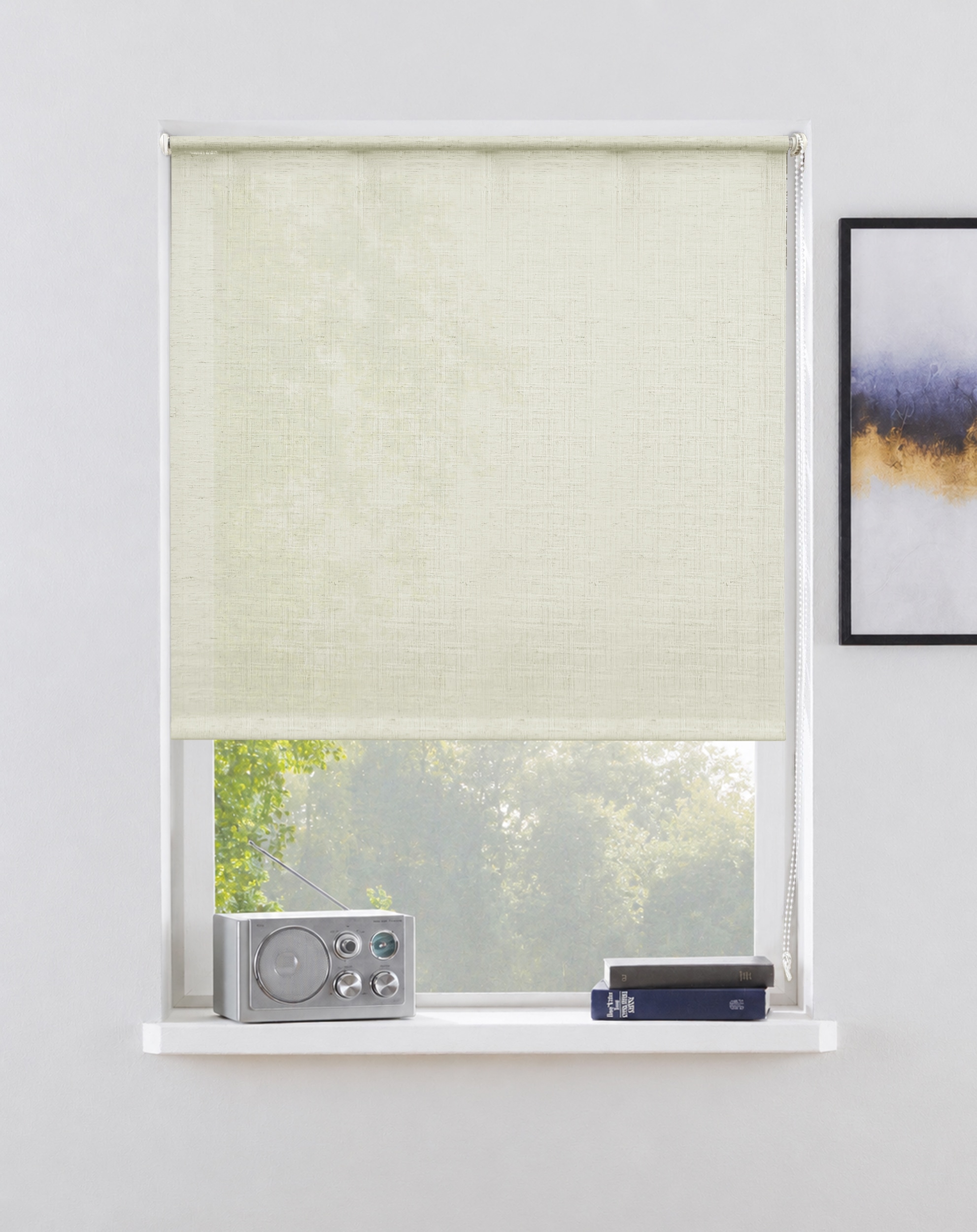 OTTO home Rollo »VALLERIIE« Lichtschutz Sichtschutz ohne Bohren freihängend Trendiges Rollo mit strukturierter Oberfläche – modern - NEUHEIT!