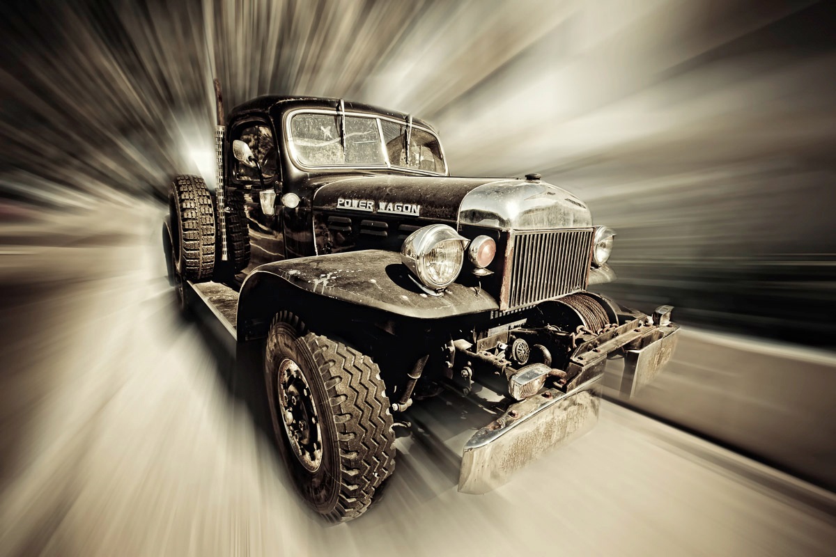 Papermoon Fototapete »Oldtimer«