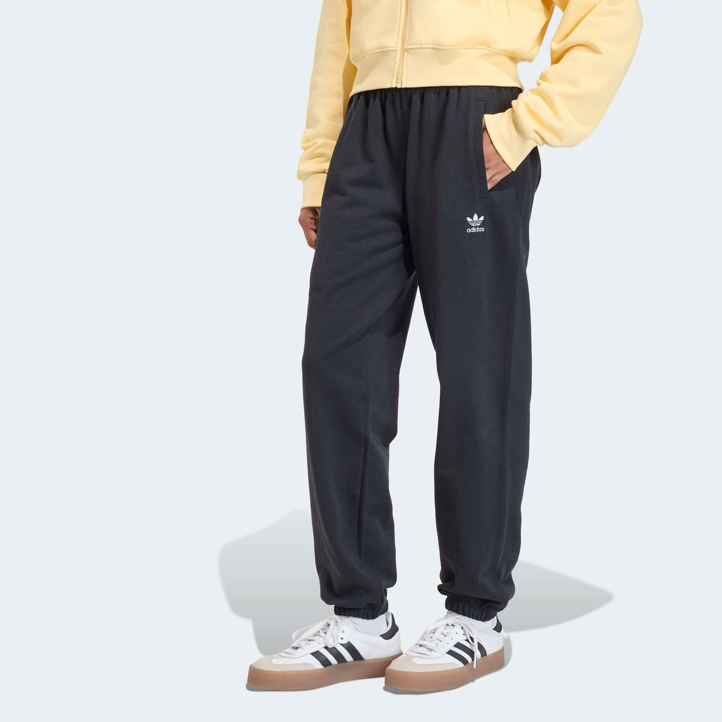 adidas Originals Sporthose »ESSENTIALS FRENCH TERRY, REGULÄR MIT BÜNDCHEN«