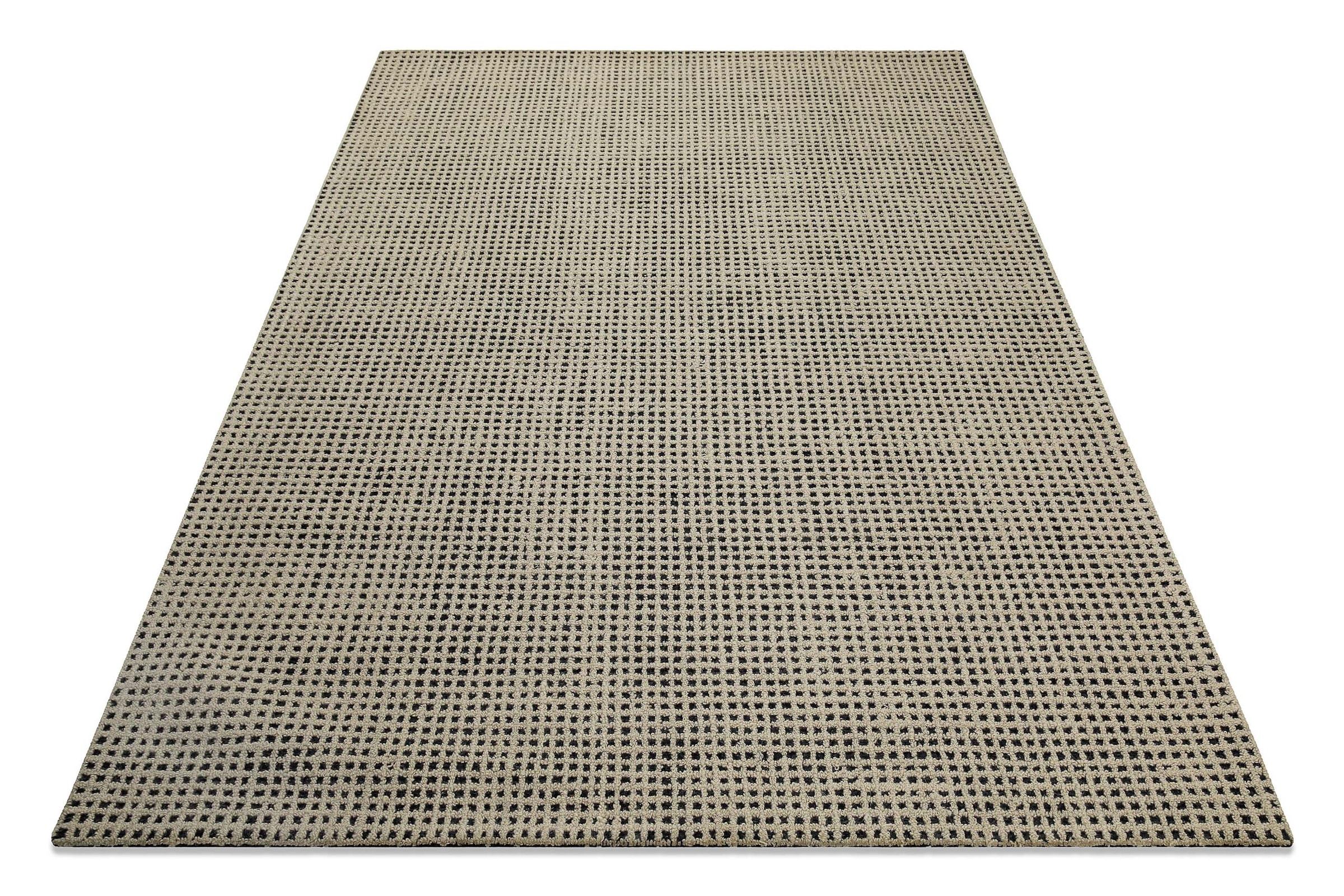 Wecon home Teppich »Hamptons TWENTYNINE«, rechteckig, 10 mm Höhe, Läufer, Kurzflor, Wohnzimmer, Schlafzimmer, elegant, robust, Karo