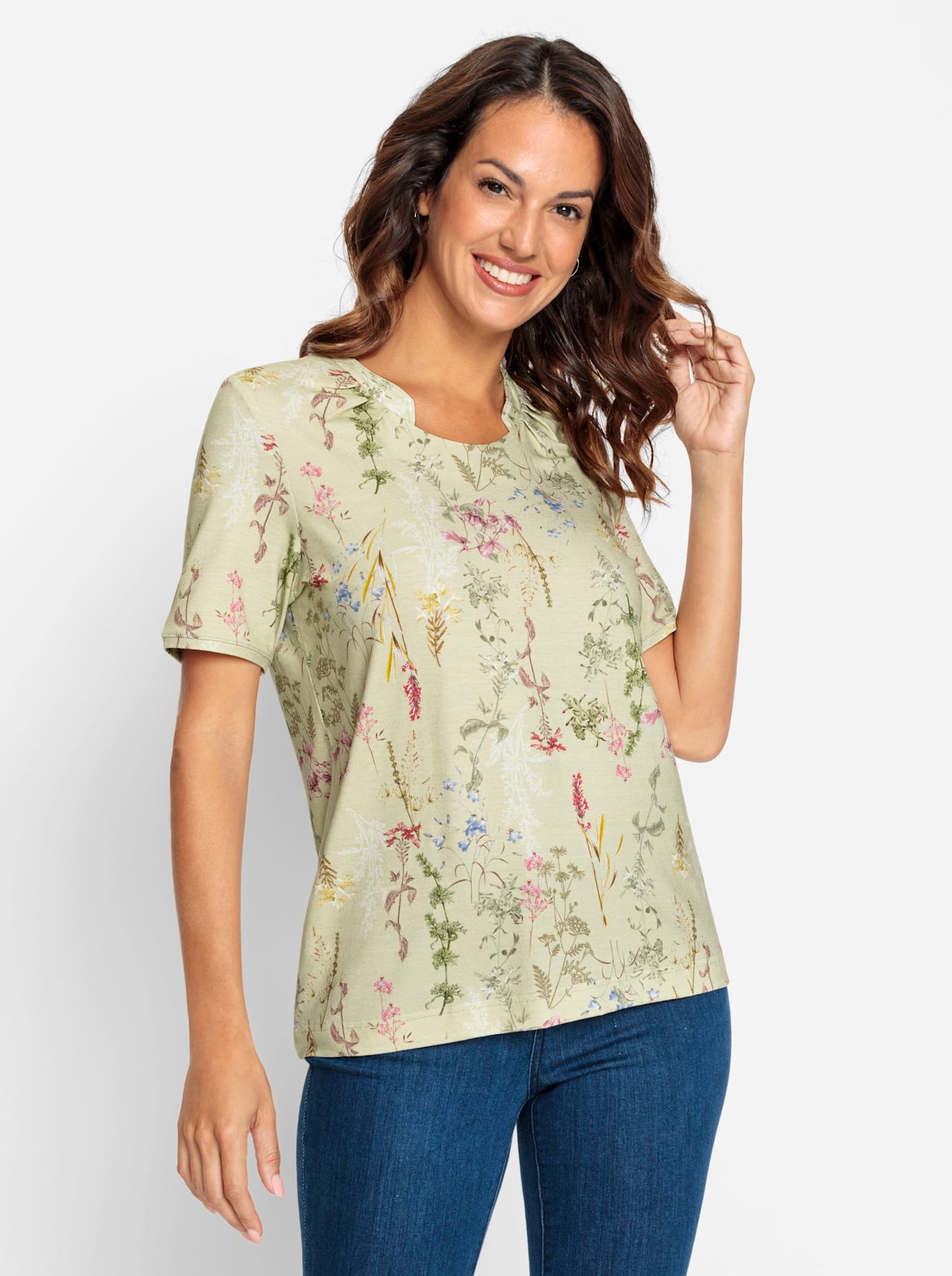 Inspirationen Kurzarmshirt »Shirt«, (1 tlg.)