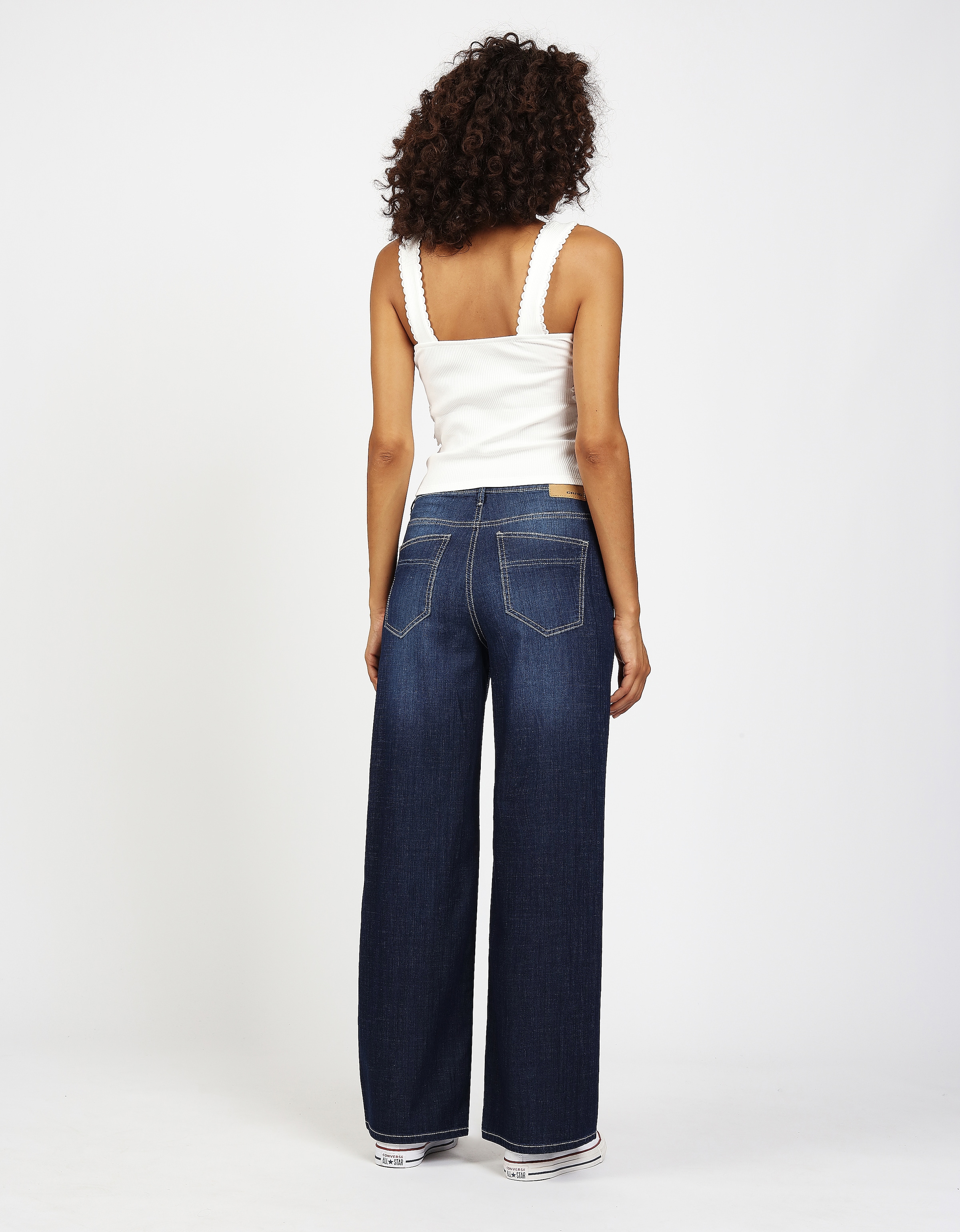 GANG Leinenhose »94CARA«  mit doppeltem Bund