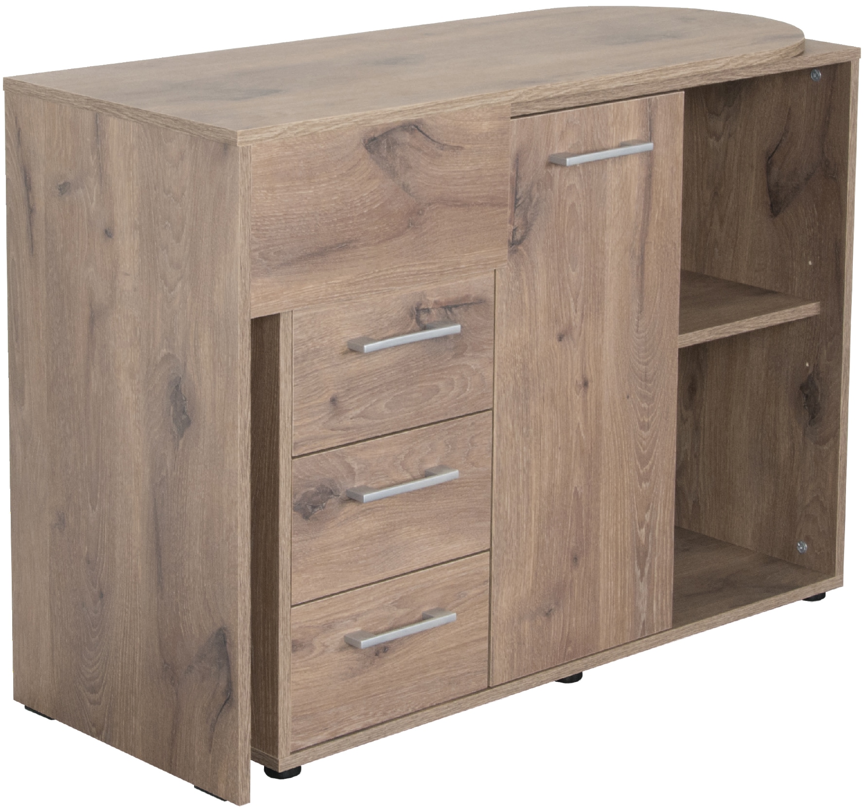 VOGL Möbelfabrik Schreibtisch »1246 mit schwenkbarer Tischplatte«, platzsparend, Breite 98-149 cm, Made in Germany