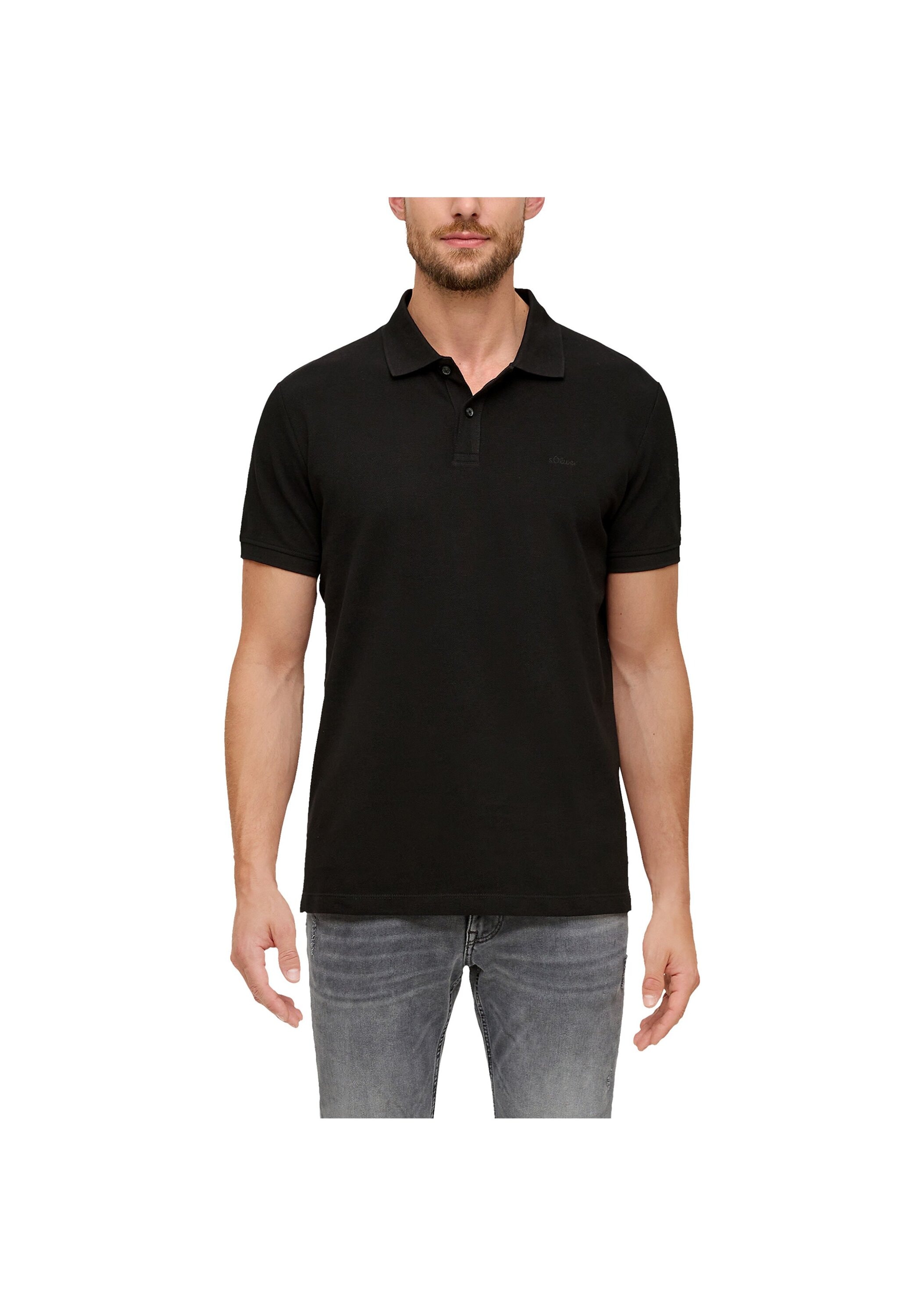 s.Oliver Poloshirt »Poloshirt Basic Poloshirt 1er Pack« 1 tlg.