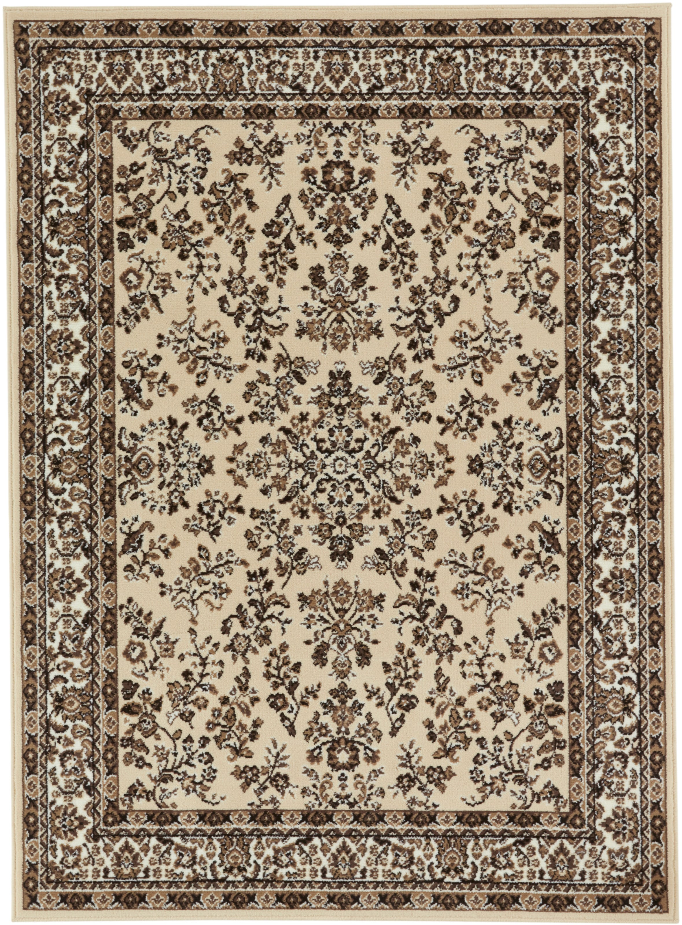 HANSE Home Teppich »Halton«, rechteckig, 8 mm Höhe, Kurzflor, Orient-Optik, mit Bordüre, Läufer, pflegeleicht, gekettelt