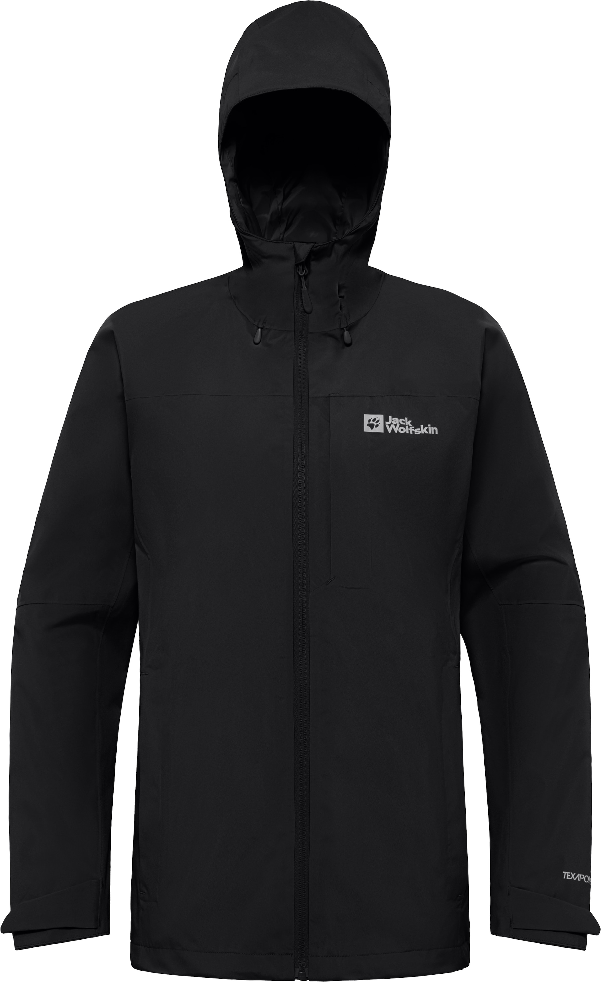 Jack Wolfskin Funktionsjacke »TEMPEST 2L JKT W«, mit Kapuze
