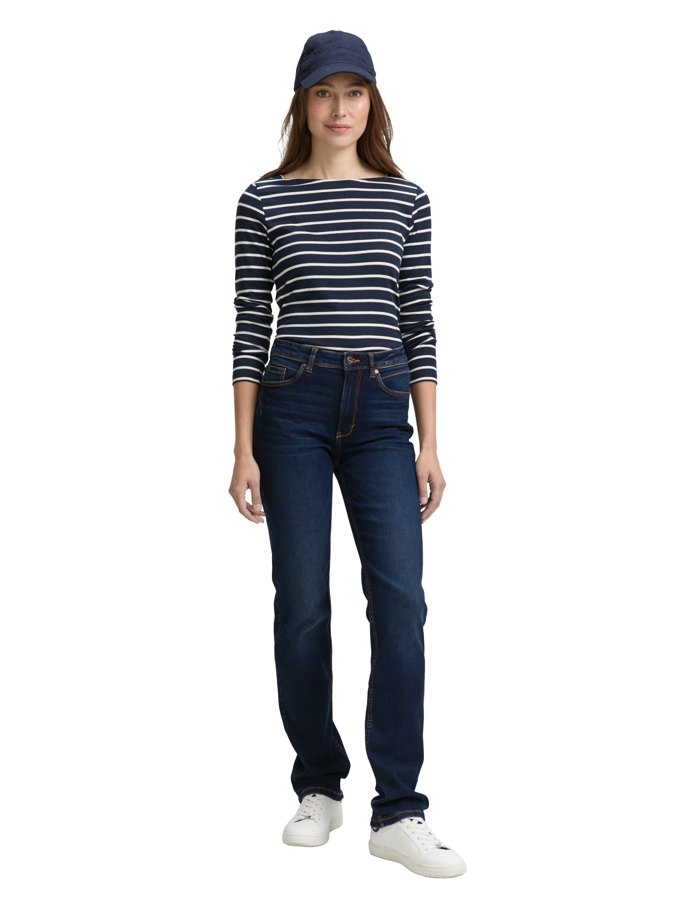 TOM TAILOR Straight-Jeans »Style ELVA«, mit Stretch
