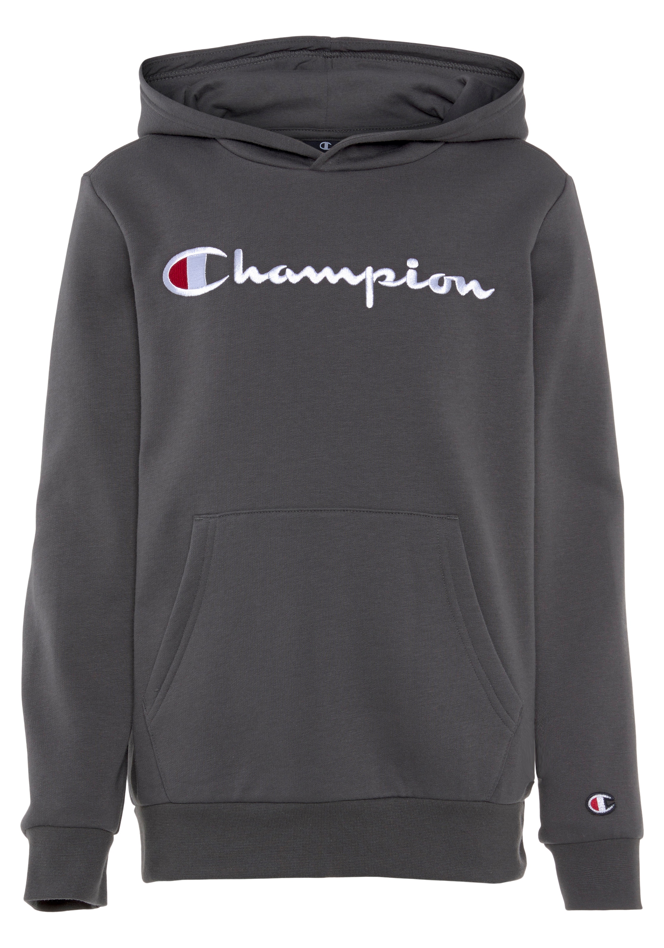 Champion Sweatshirt »Classic Hooded Sweatshirt large Logo - für Kinder«