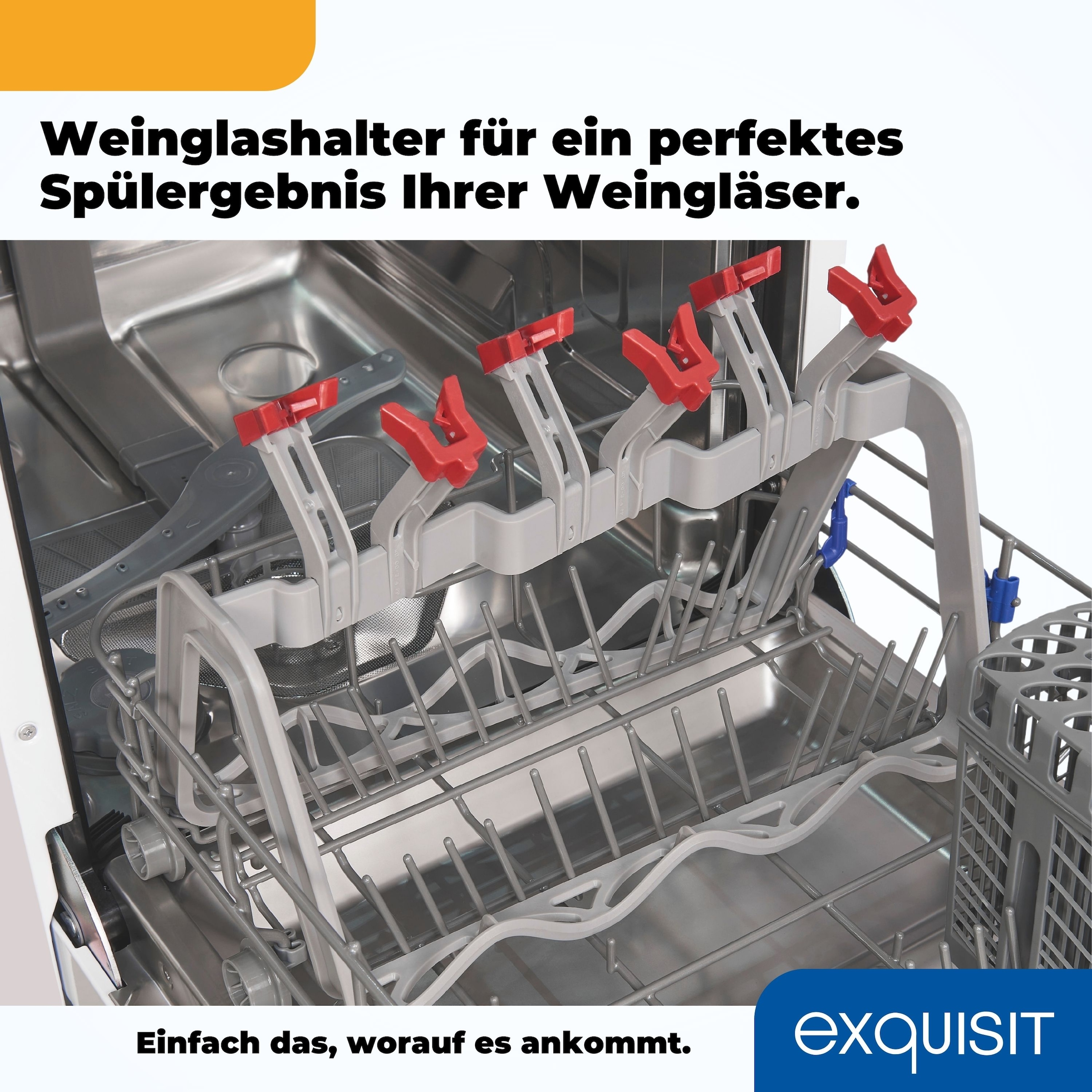 exquisit Unterbaugeschirrspüler »GSP9410-030D weiss«, 10 Maßgedecke