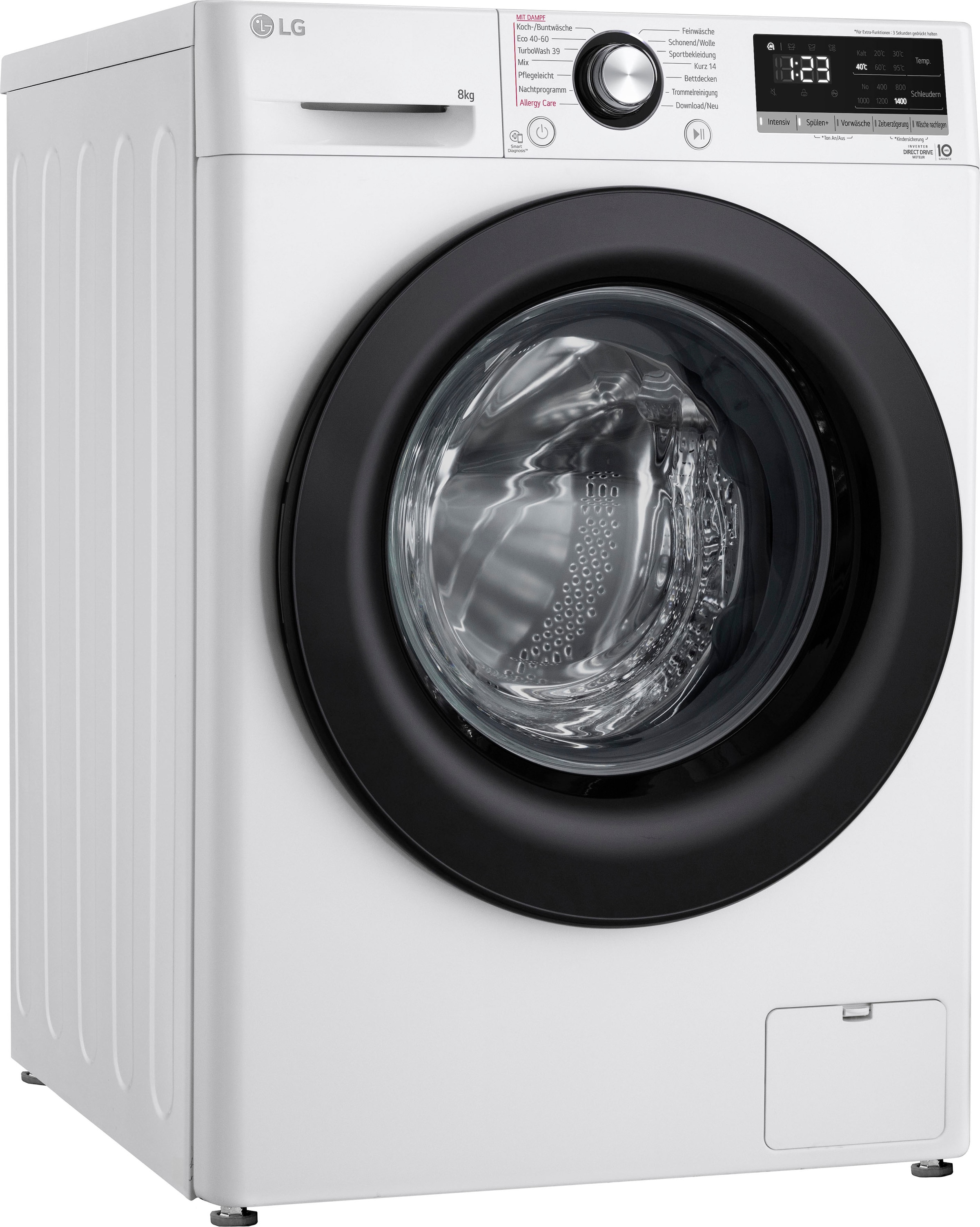 LG Waschmaschine »F4WV4085«, F4WV4085, 8 kg, 1400 U/min im OTTO Online Shop