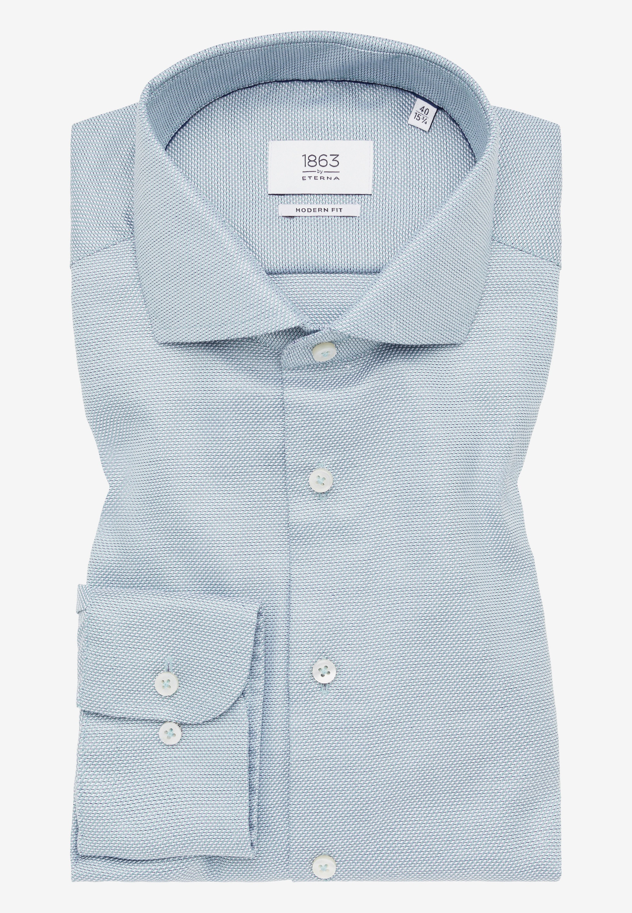 Eterna Langarmhemd »MODERN FIT«, NON IRON (bügelfrei)