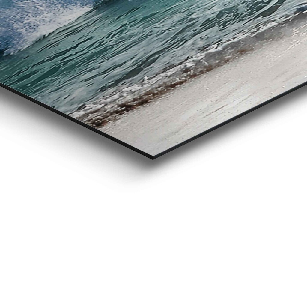 Reinders! Wandbild »Wandbild Stürmische Wellen Meer - Strandbilder - Wasser«, Meer, (1 St.)
