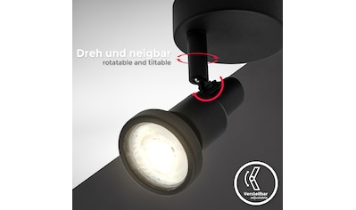 LED Deckenspot, inkl. 1 x LED / GU10 4,8 Watt, 400lm, 3.000K, nicht dimmbar, Strahler...