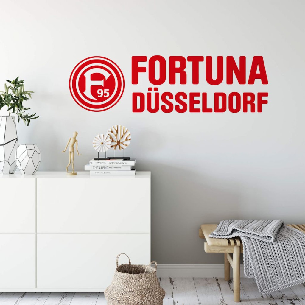 Wall-Art Wandtattoo »Fußball Fortuna Düsseldorf Logo«, (1 St.)