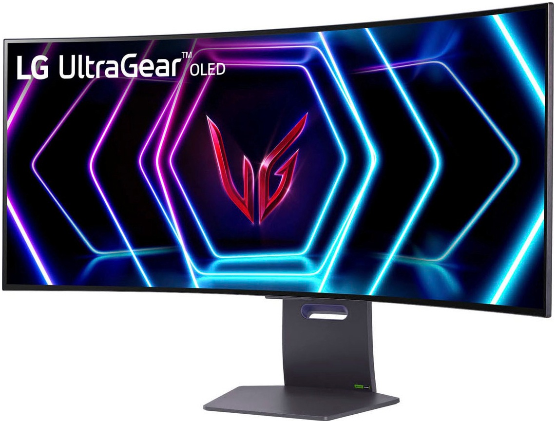 LG Curved-Gaming-OLED-Monitor »39GS95QE«, 99 cm/39 Zoll, 3440 x 1440 px, WQHD, 0,03 ms Reaktionszeit, 240 Hz