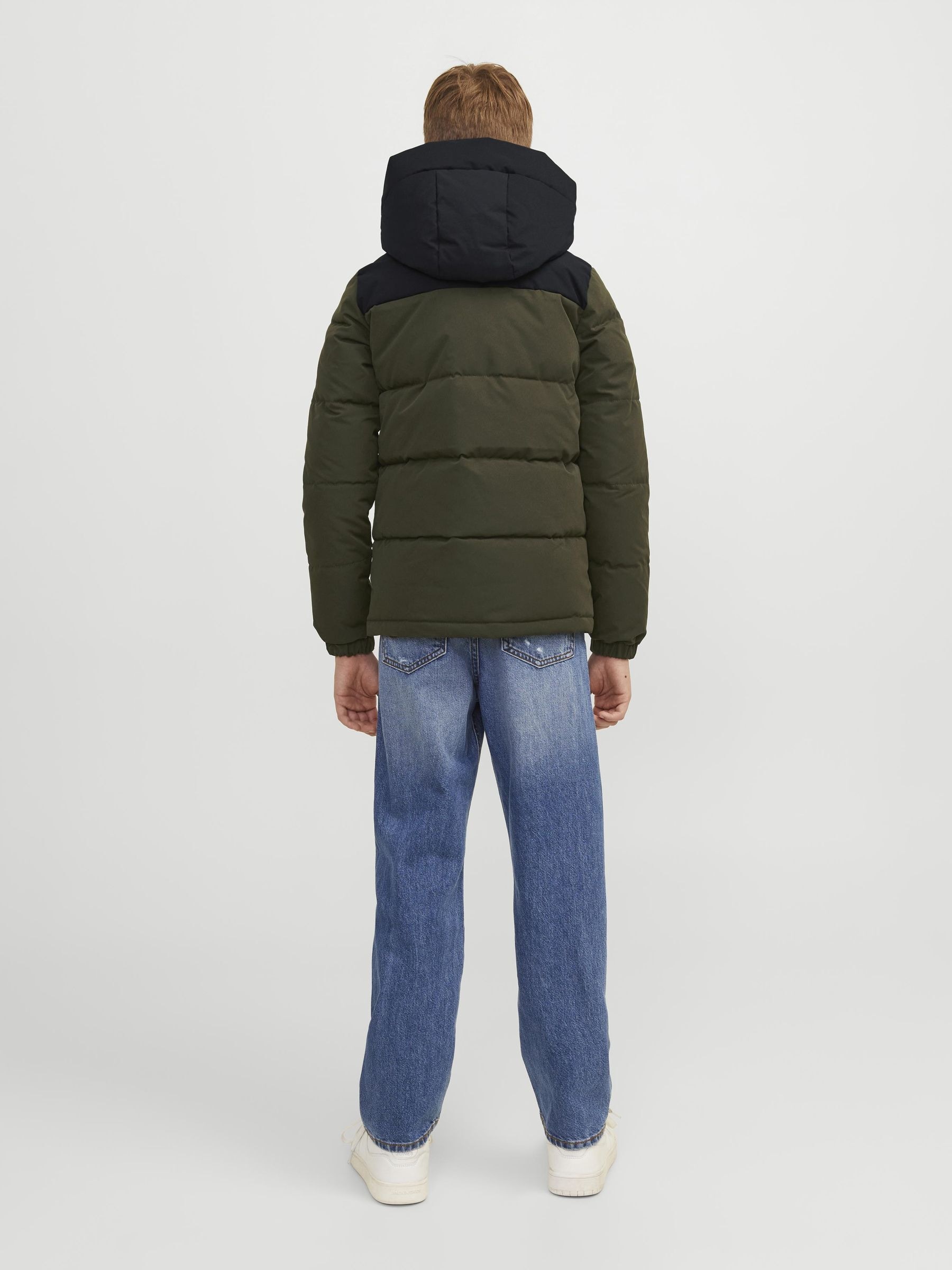 Jack & Jones Junior Steppjacke »JJEOTTO PUFFER JACKET SN JNR«, mit Kapuze