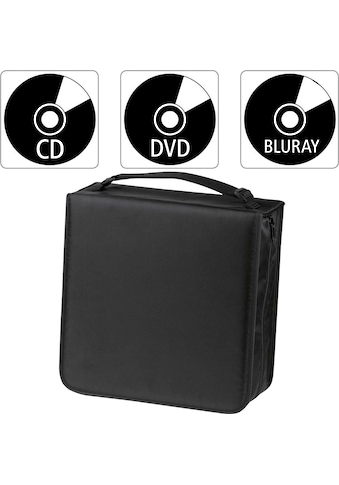 DVD-Hülle »CD-/DVD-/Blu-ray-Tasche 304, Schwarz + Pflegetuch Disc-Tasche«