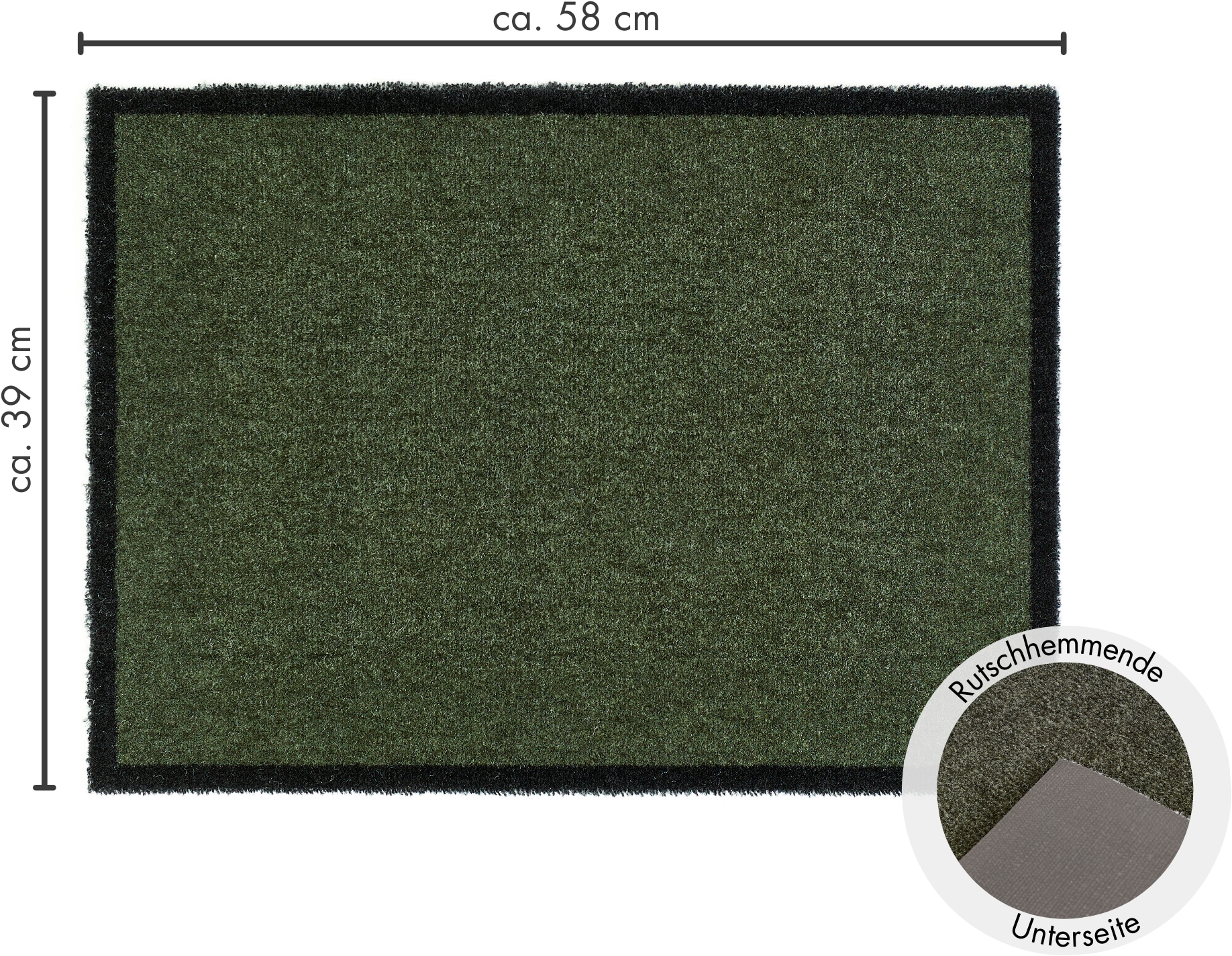 Barbara Becker Fußmatte »Touch, Made in Belgium«, rechteckig, 10 mm Höhe, Schmutzfangmatte, In- und Outdoor geeignet, waschbar