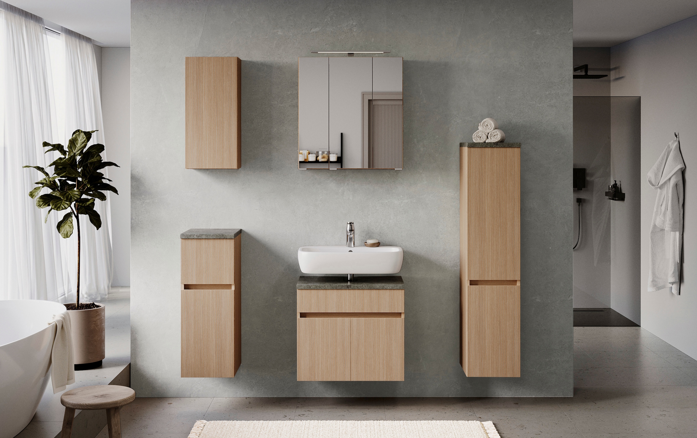 welltime Midischrank »Eixo«