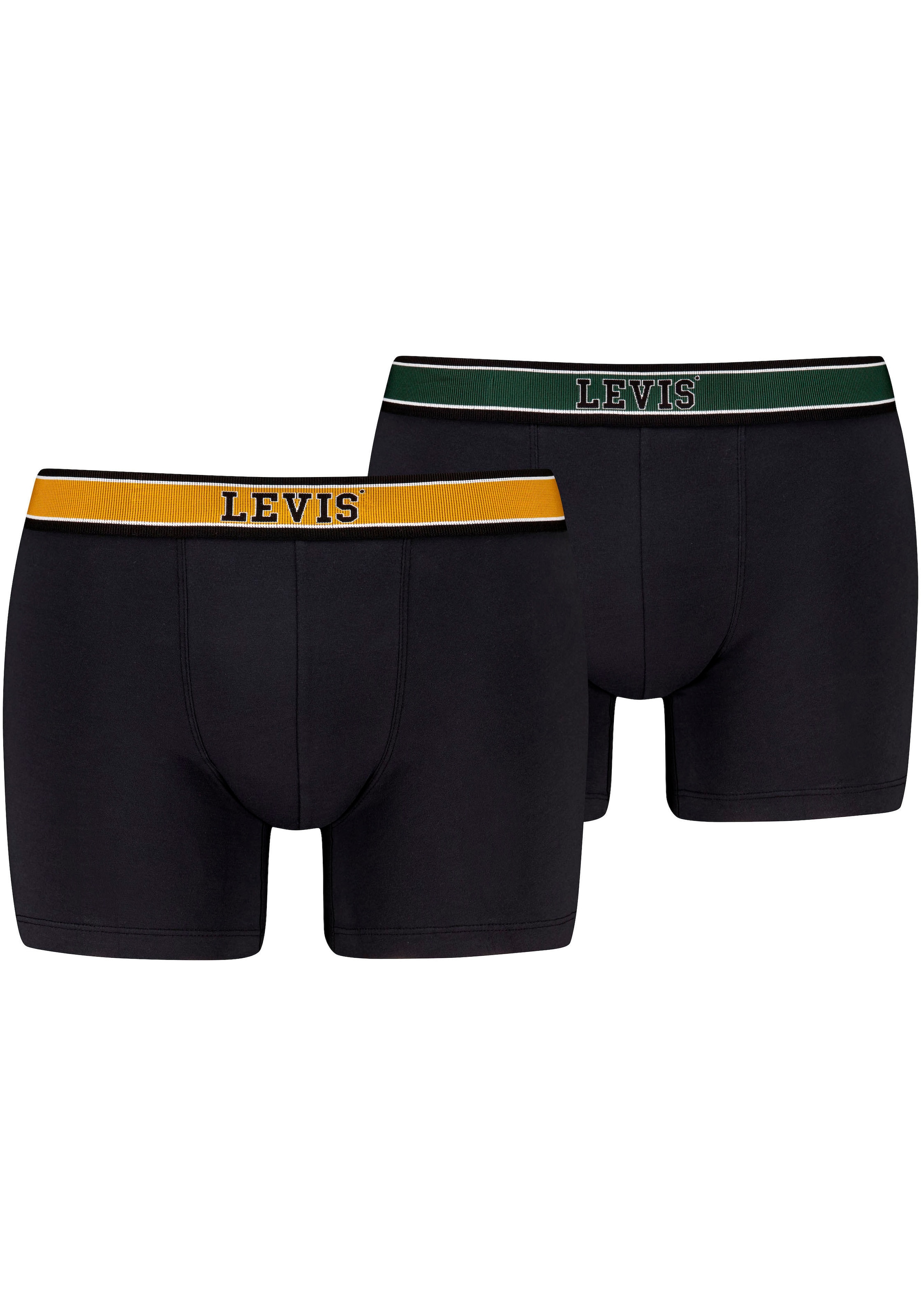 Levi's Boxer 2er-Pack in schwarz, Größe S