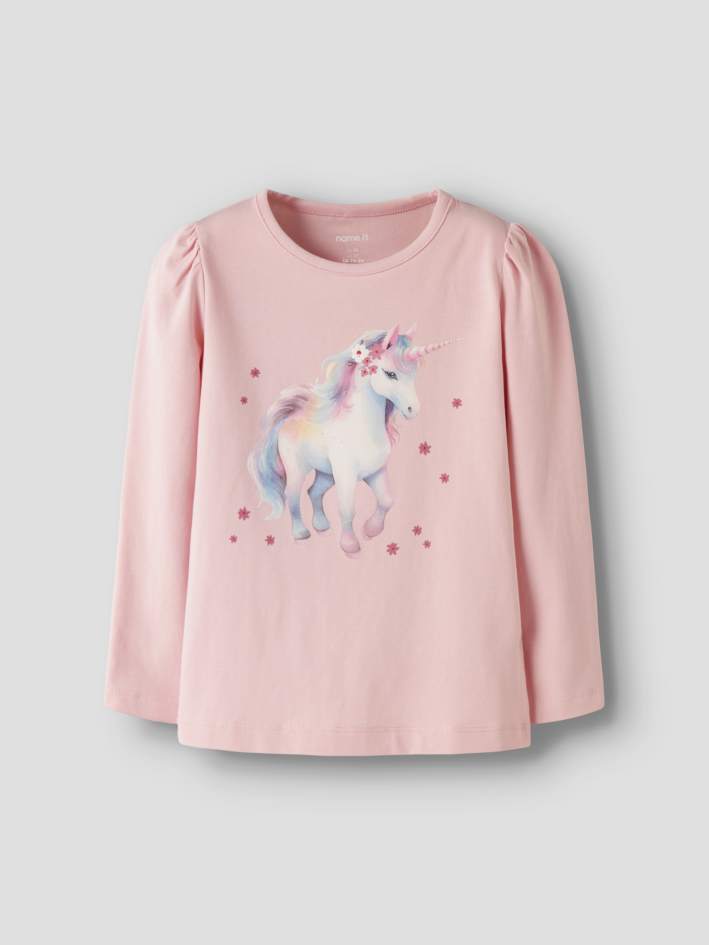Name It Langarmshirt »NMFKIMIA LS TOP BOX 2P« Packung, 2 Baumwollmischung, regular fit