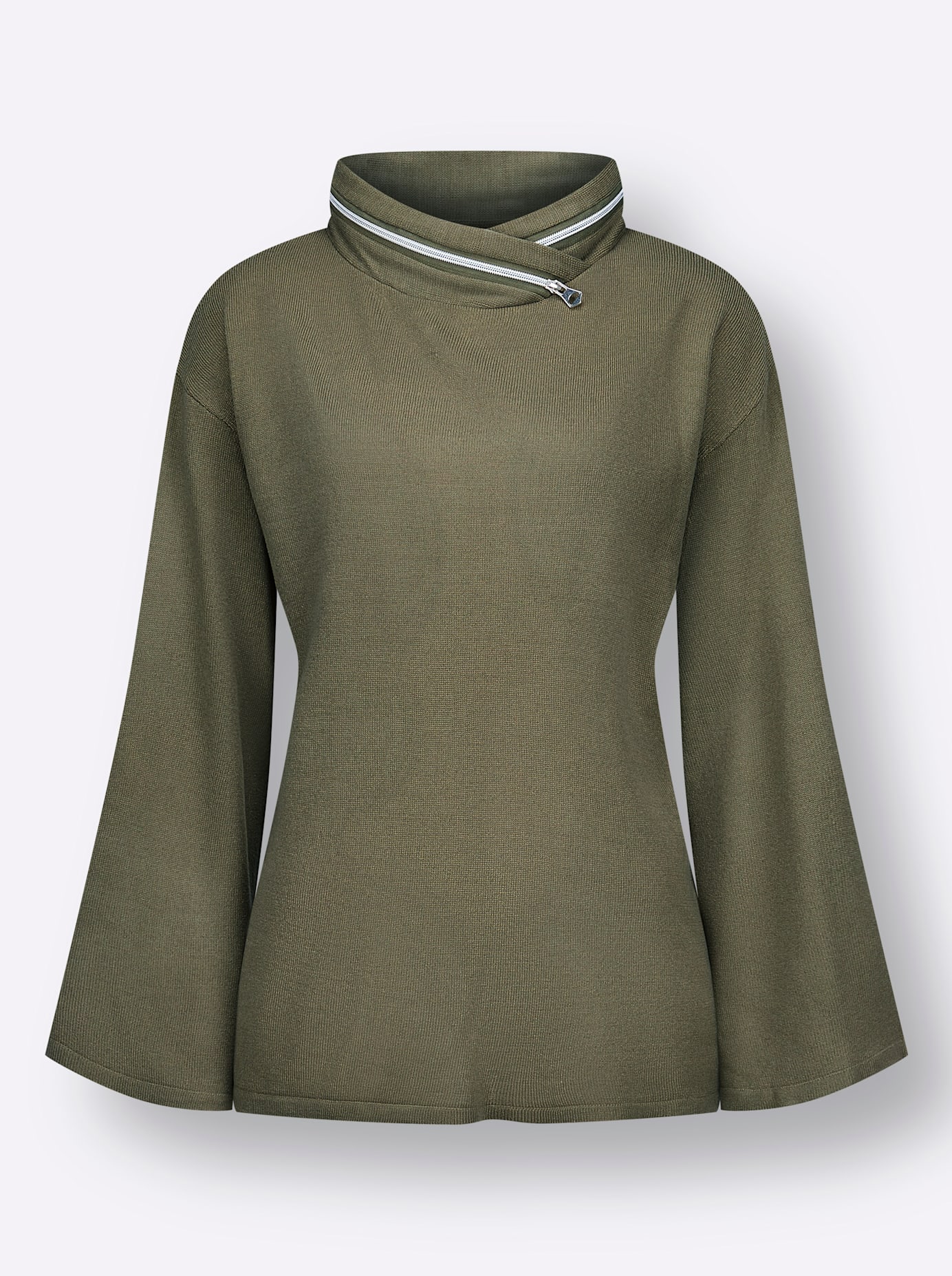 Classic Basics Longpullover »Stehkragen-Pullover«
