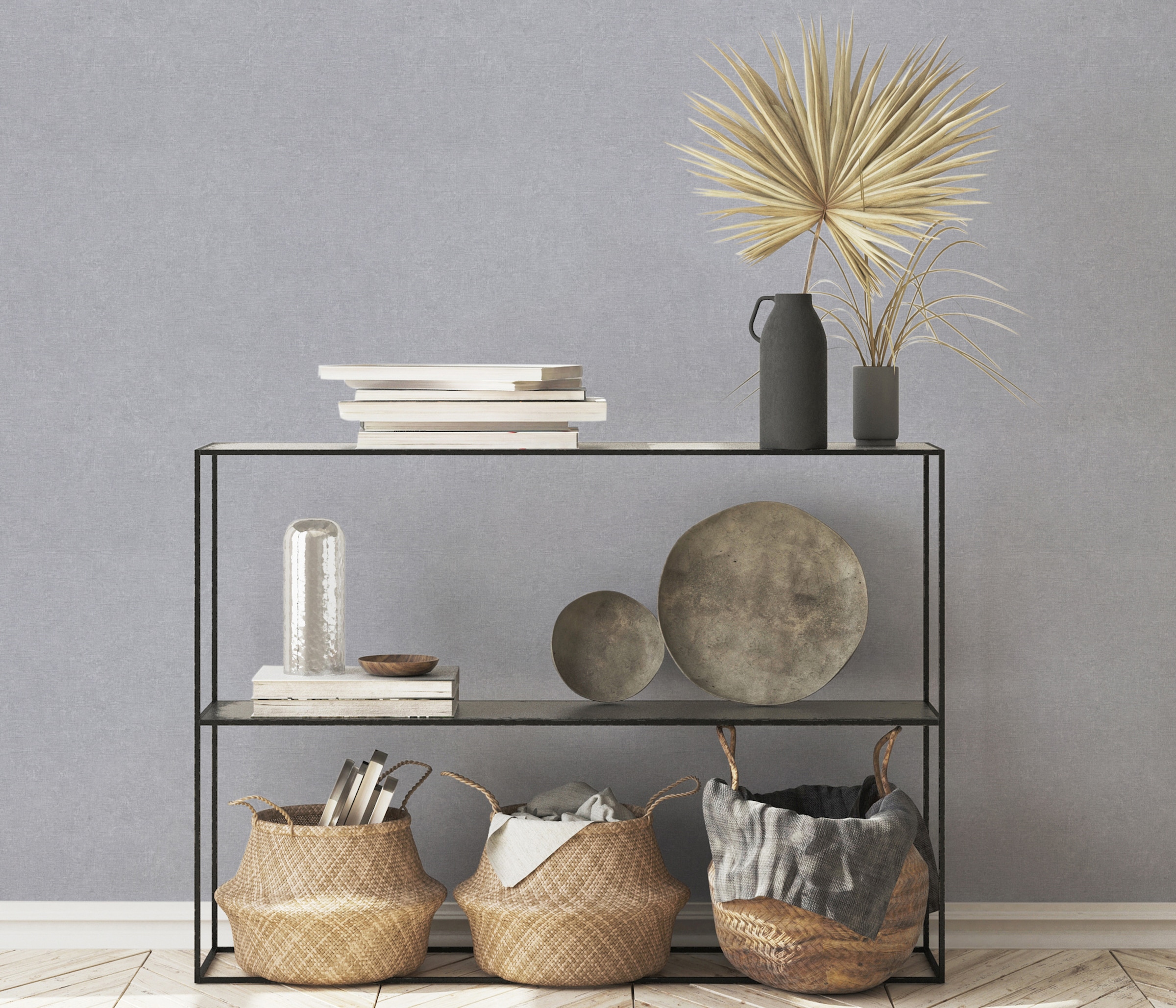 Erismann Vliestapete »Vliestapete DASH« Strukturmuster | Ton-in-Ton | matt | unifarben leicht strukturiert Phthalate frei