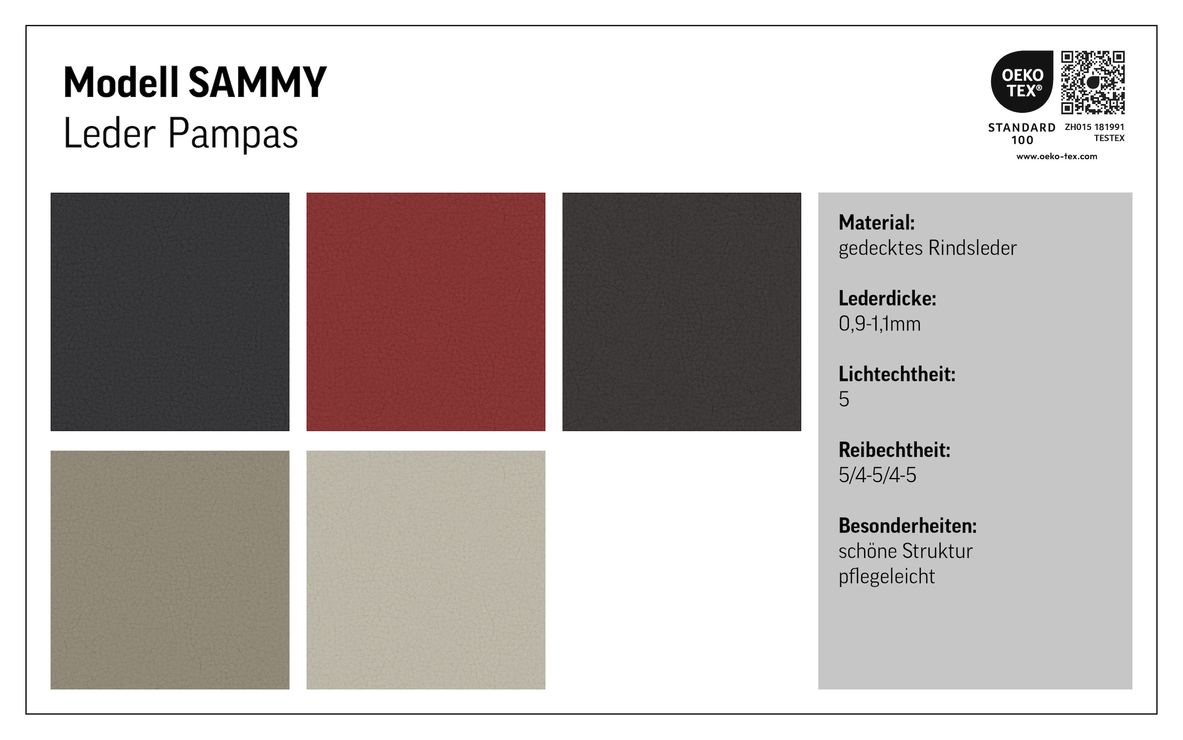 COTTA Ecksofa »Sammy L-Form«, mit Kopfteilverstellung, wahlweise mit Bettfunktion