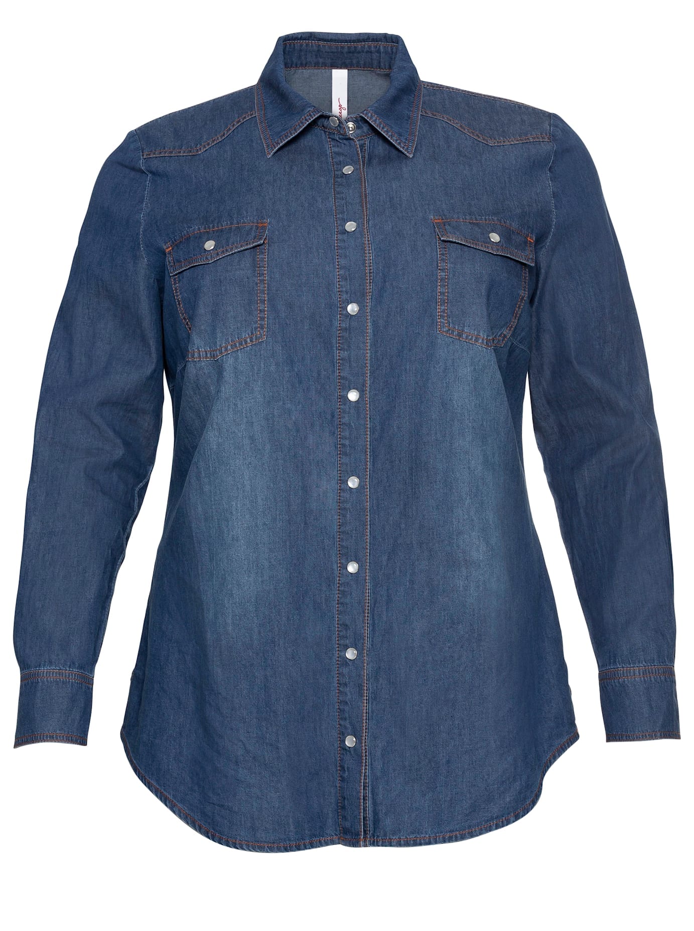 Sheego Jeansbluse