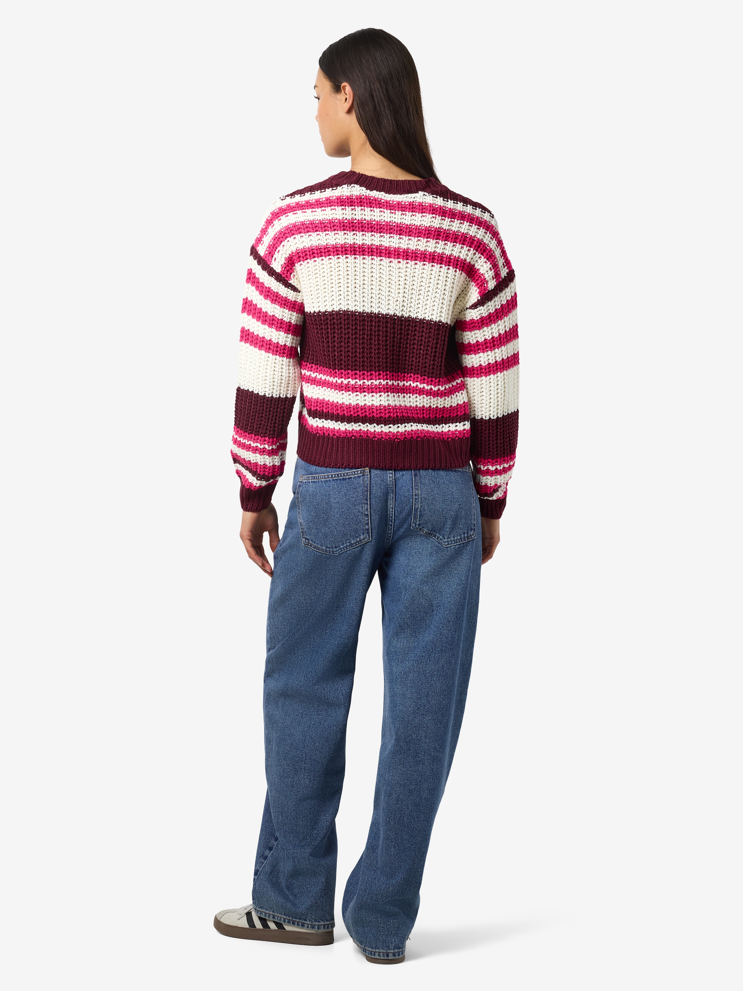 Noisy may Strickpullover »NMCHARLIE L/S O-NECK KNIT NOOS«