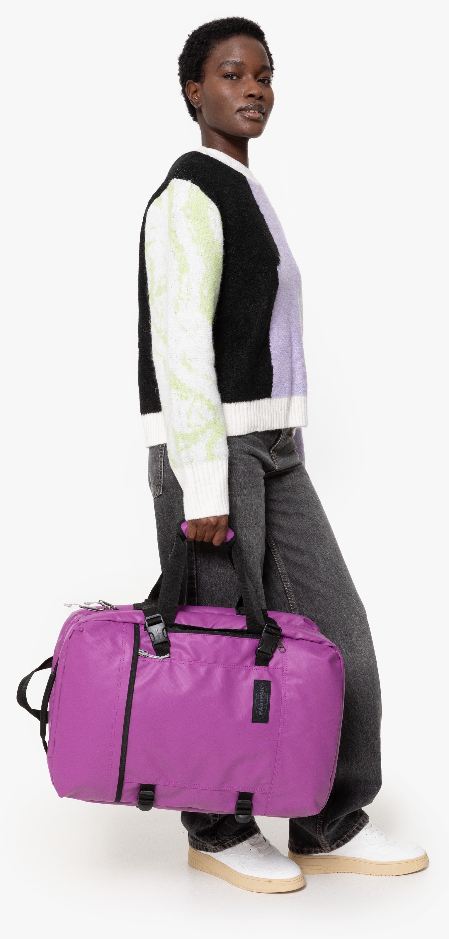 Eastpak Freizeitrucksack »TRAVELPACK«, 2 in 1 Rucksack und Tragetasche