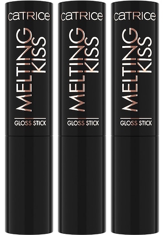 Lippenstift »Catrice Melting Kiss Gloss Stick«, (Set, 3 tlg.)