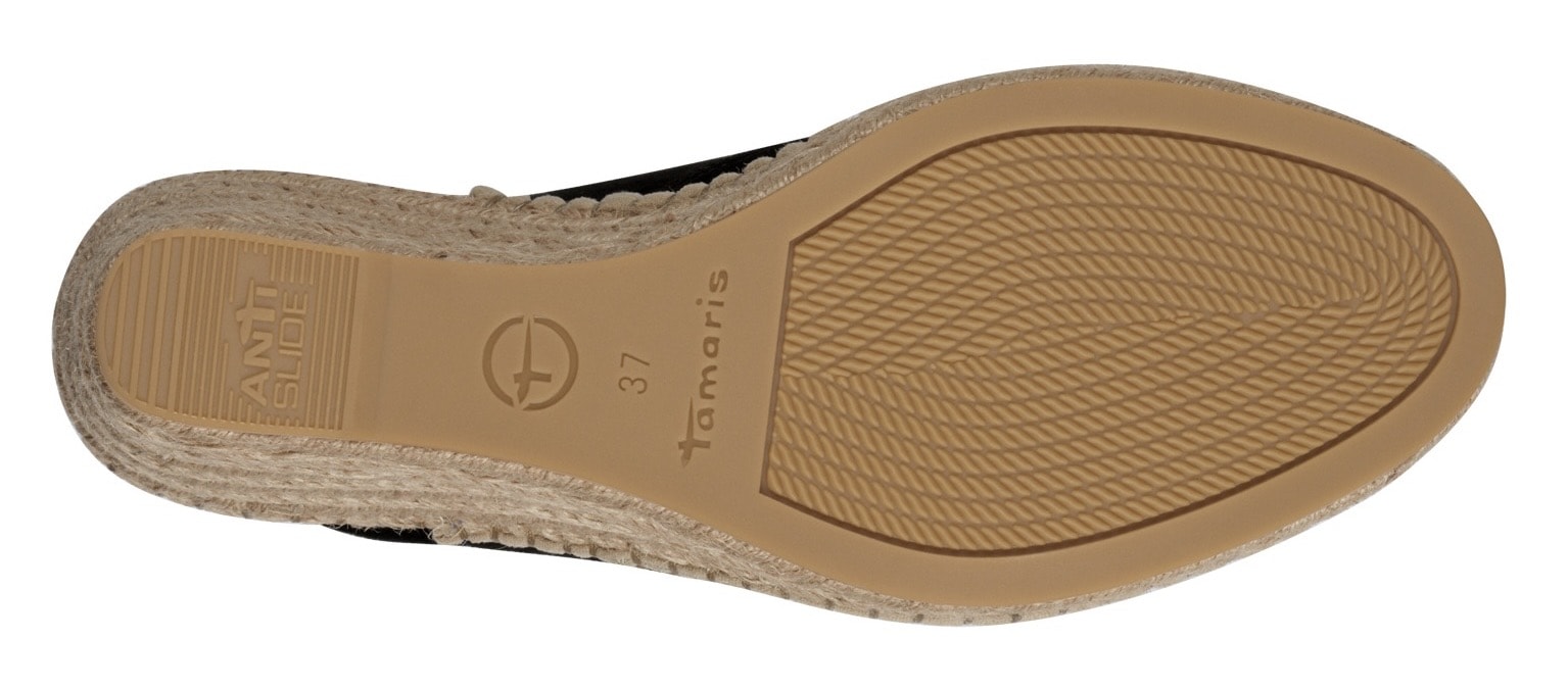 Tamaris Slingpumps, Keilabsatz, Plateau, Sandale, Sommerschuh, in schmaler Form