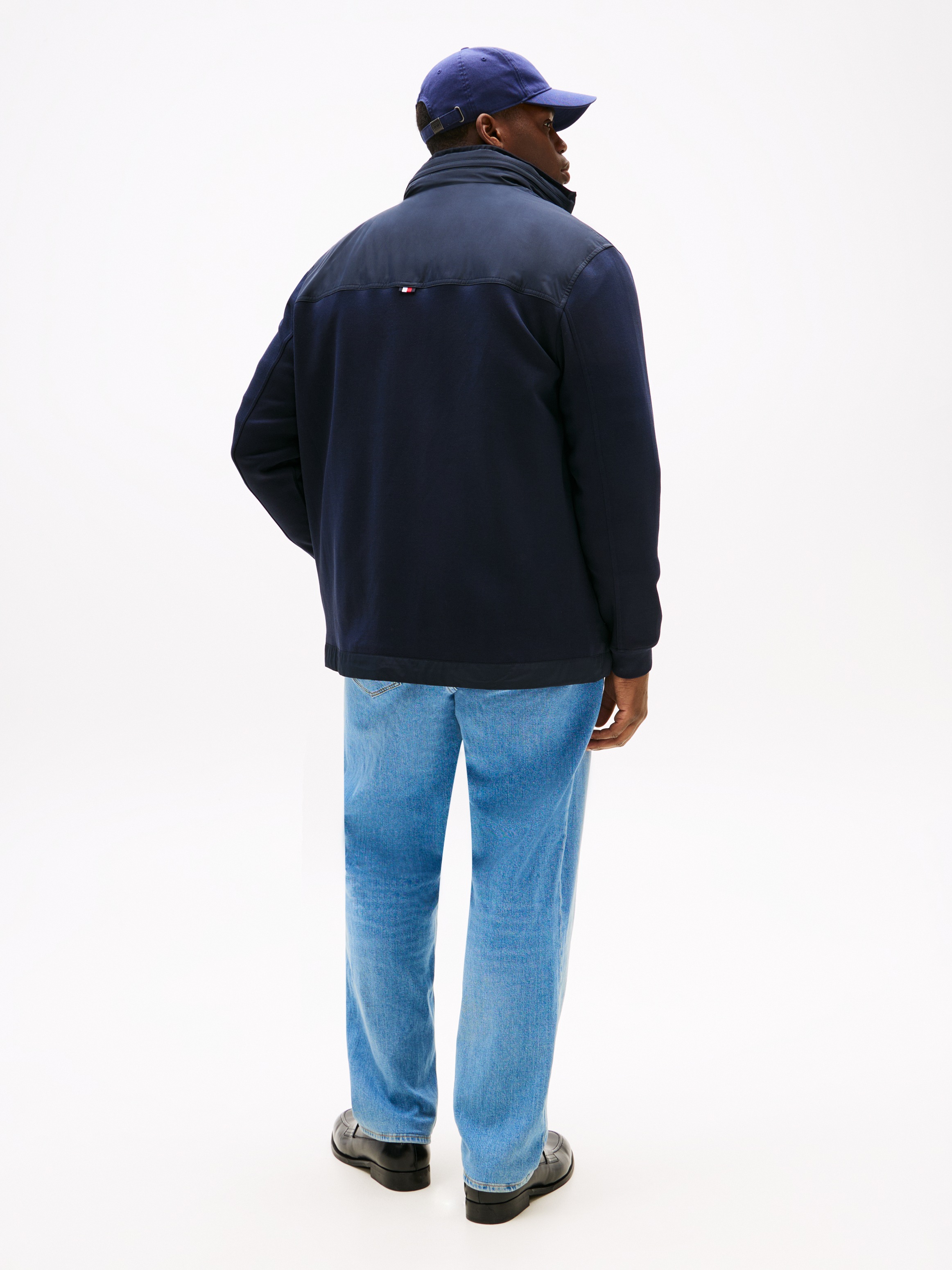Tommy Hilfiger Big & Tall Outdoorjacke »BT-MIX MEDIA HARRINGTON-B«, ohne Kapuze, Große Größen