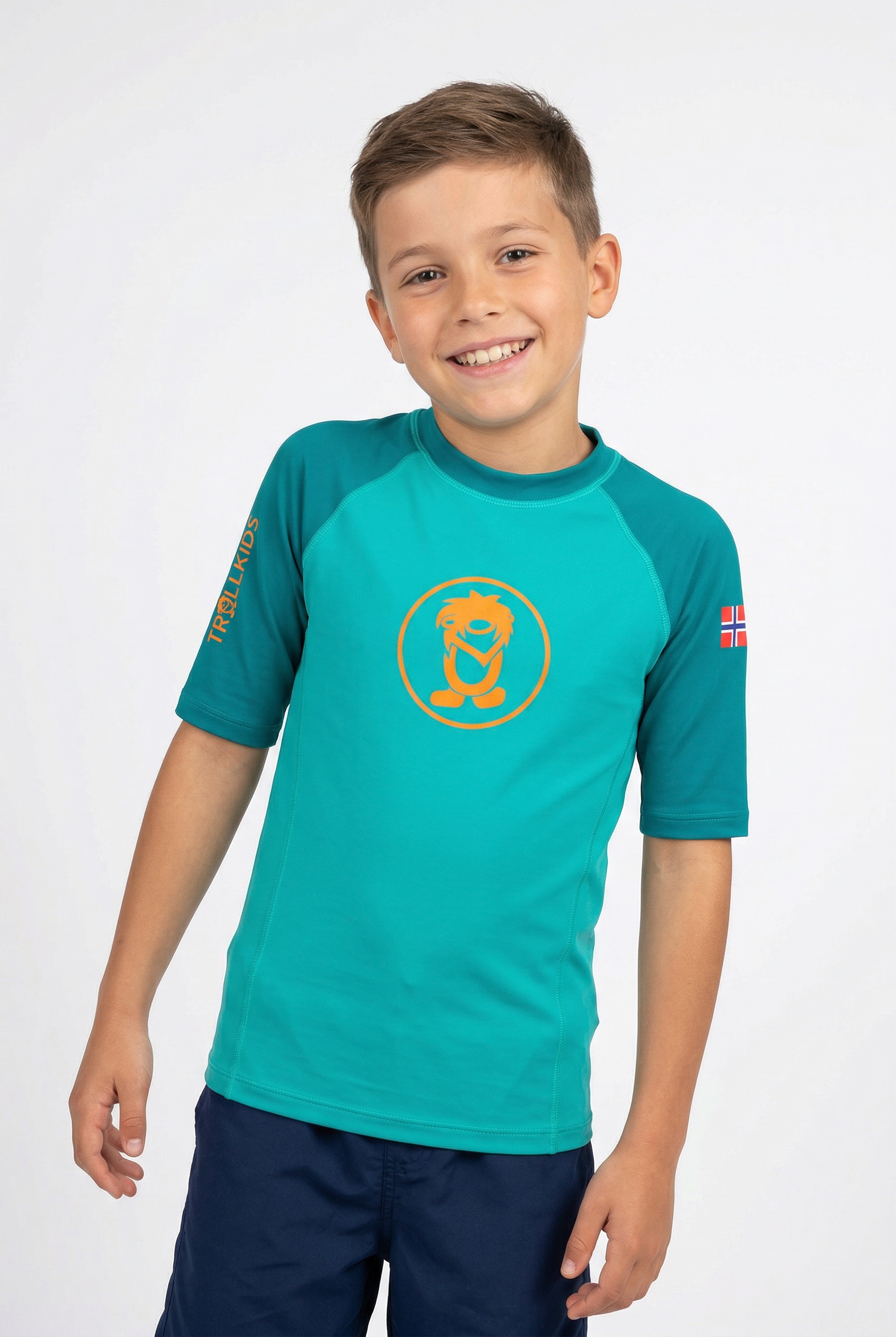 TROLLKIDS Funktionsshirt »KIDS KVALVIKA T« für Kinder und Jugendliche, kurzärmlig, mit UV-Schutzfaktor 50+