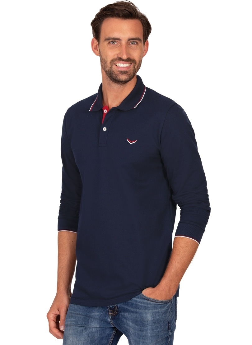 Armen« mit langen kaufen Trigema bei Poloshirt »TRIGEMA online Modisches Poloshirt OTTO