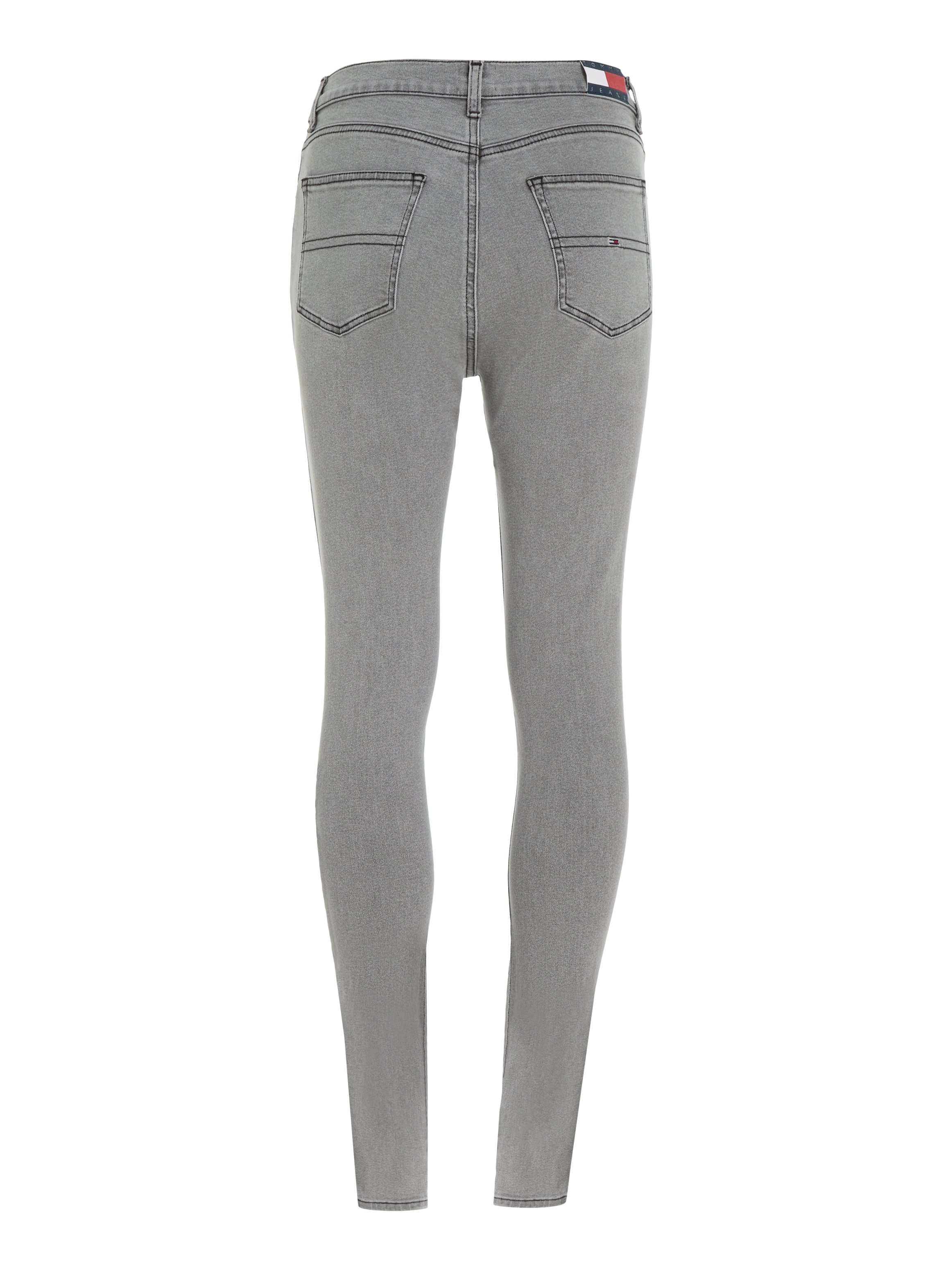 Tommy Jeans Bequeme Jeans »Sylvia Skinny Slim Jeans Hohe Leibhöhe«, mit Ledermarkenlabel