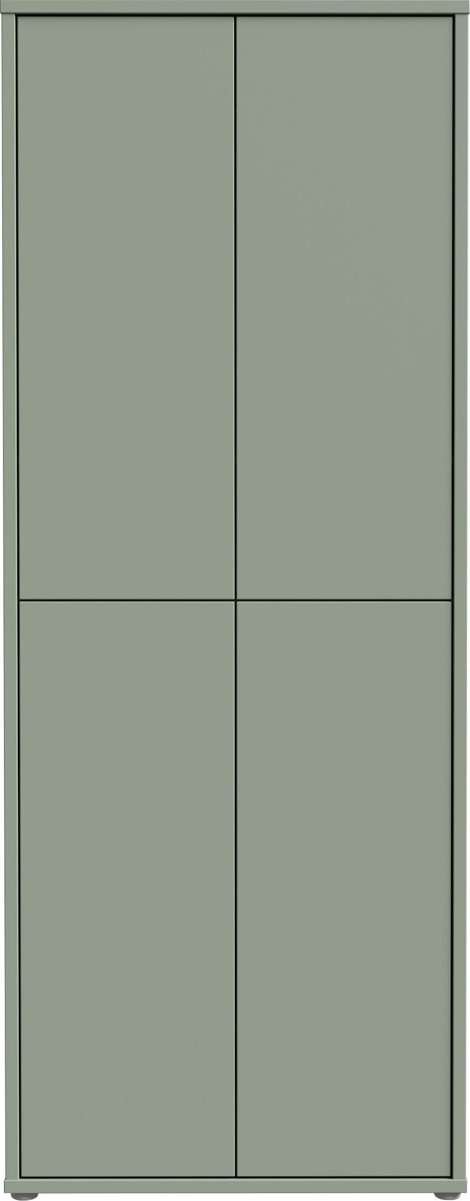 FORTE Schuhschrank »Alice Springs«, (B/H/T 74,5/191,9/34,9 cm), Stauraumschrank, Mehrzweckschrank, Breite 74,5 cm, mit 8 Böden