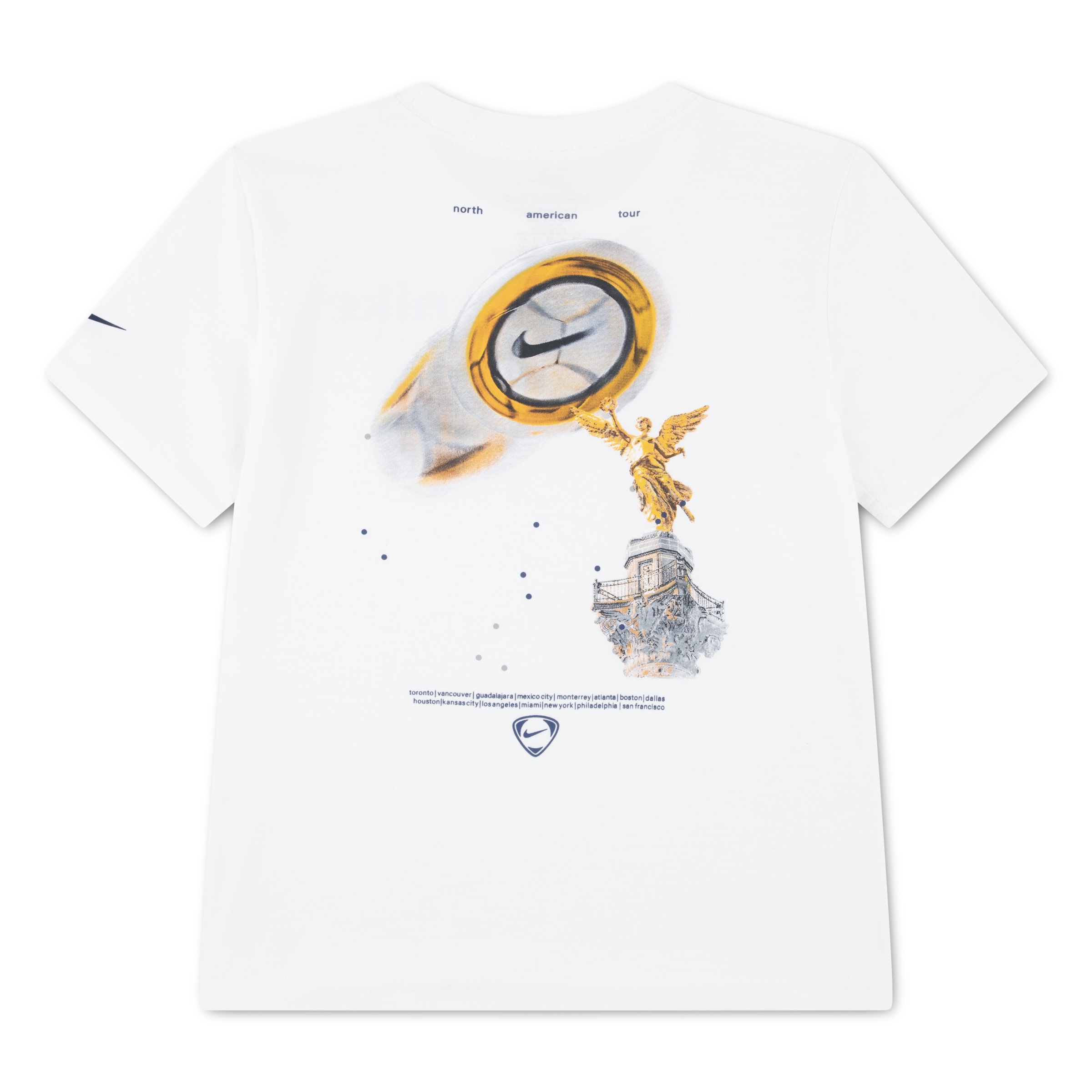 Nike Sportswear T-Shirt »NKB NIKE WORLD CUP GRAPHIC TEE« sportlicher Stil, für sportliche Aktivitäten geeignet, T-Shirt-Form