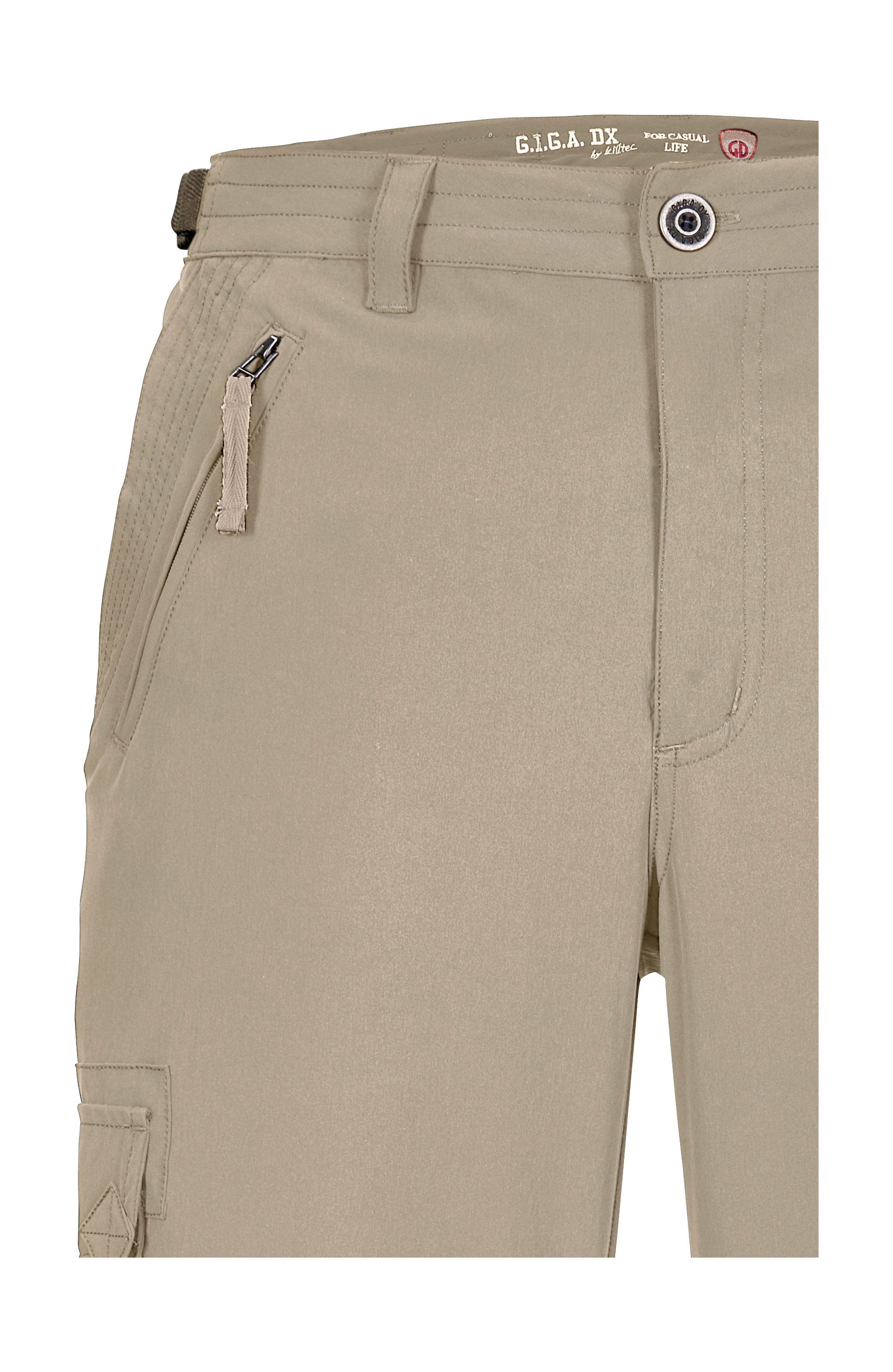 G.I.G.A. DX by killtec 3/4-Hose »GS 35 MN PNTS«, Leichte, schnelltrocknende 3/4 Hose mit verstellbarem Bund und Taschen