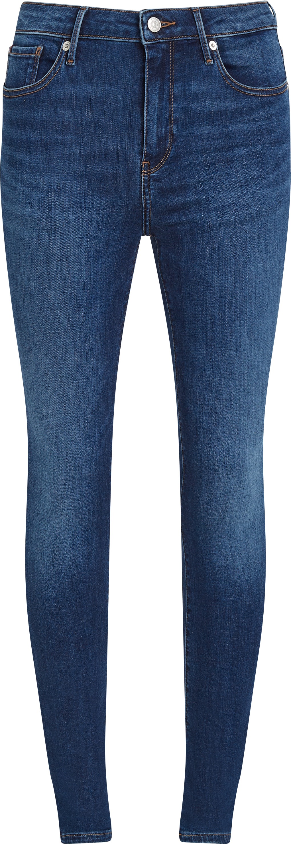Tommy Hilfiger Skinny-fit-Jeans »COMO Skinny Regular Waist«, mit Logo-Badge, in Knöchellänge