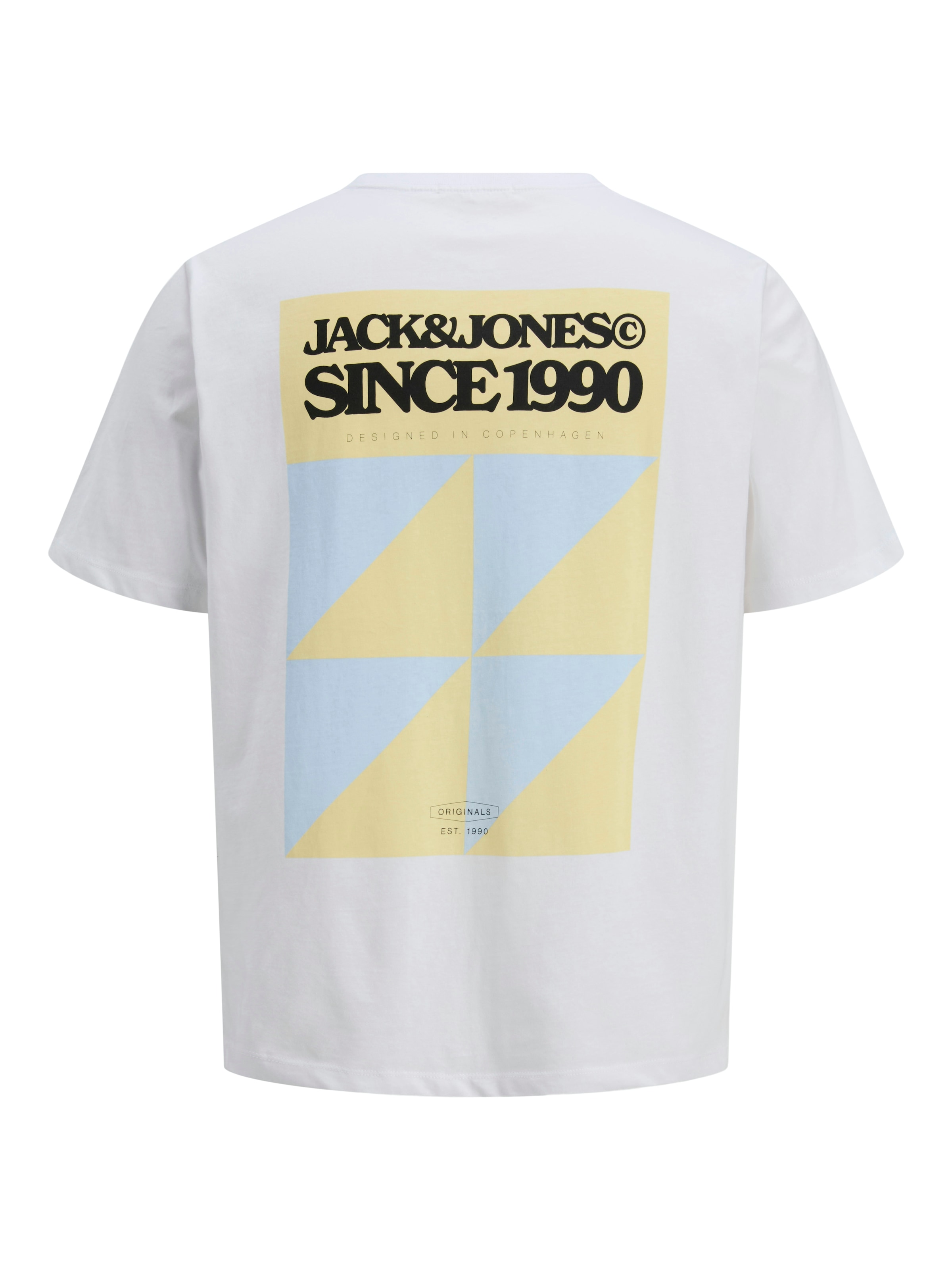 Jack & Jones Print-Shirt »JORTAVIRA POSTER TEE SS CREW NECK«, mit Backprint