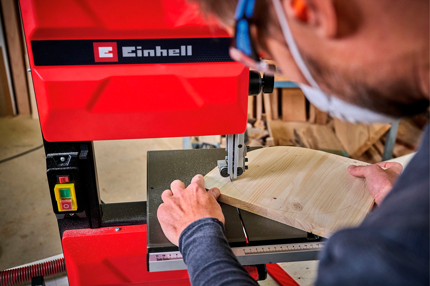 Einhell Bandsäge »TC-SB 245 L« 400 Watt, stufenlos verstellbarer Winkelanschlag